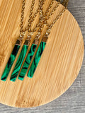Mars Malachite Necklace