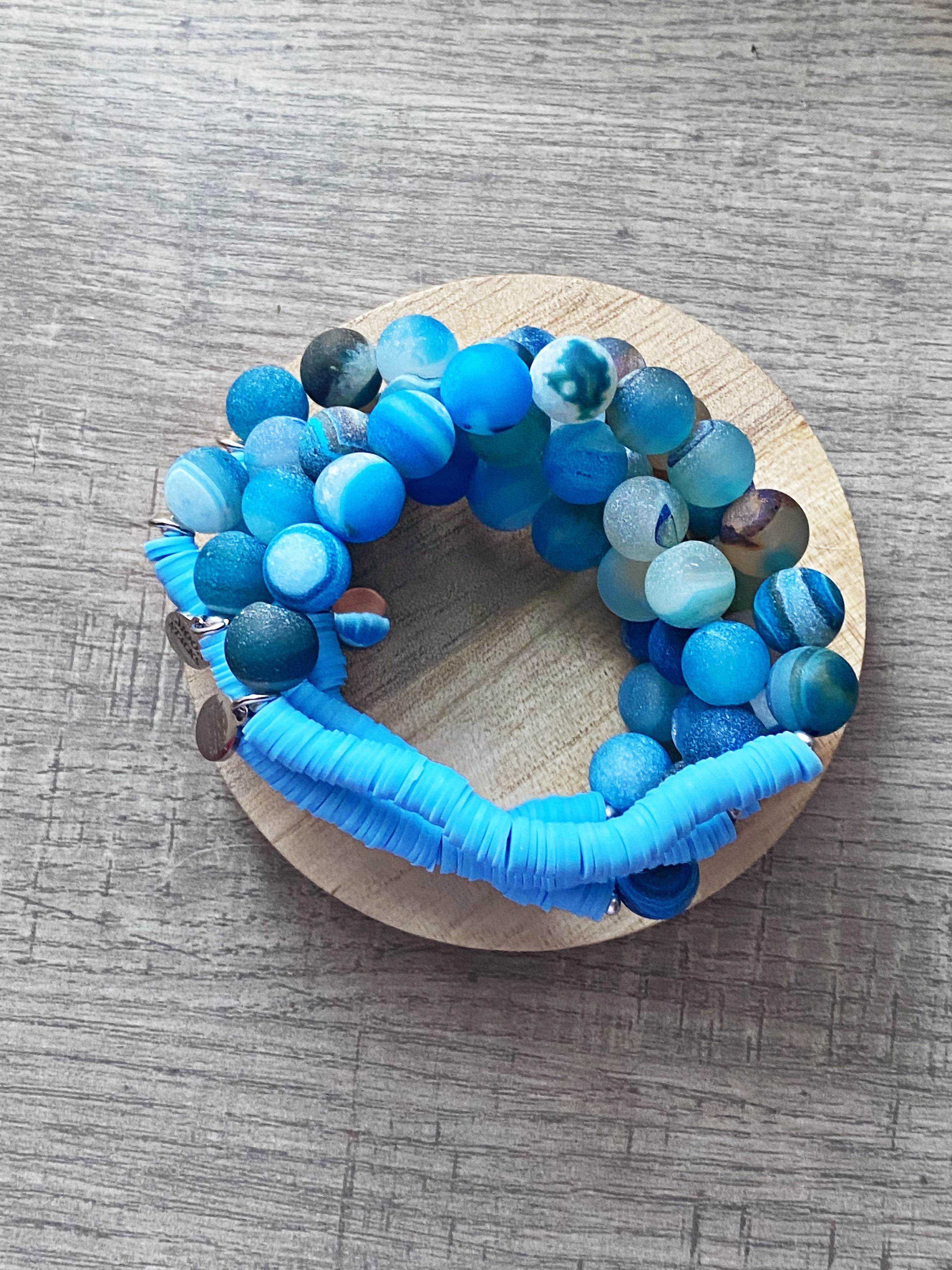 May Skies Single Beaded Bracelet