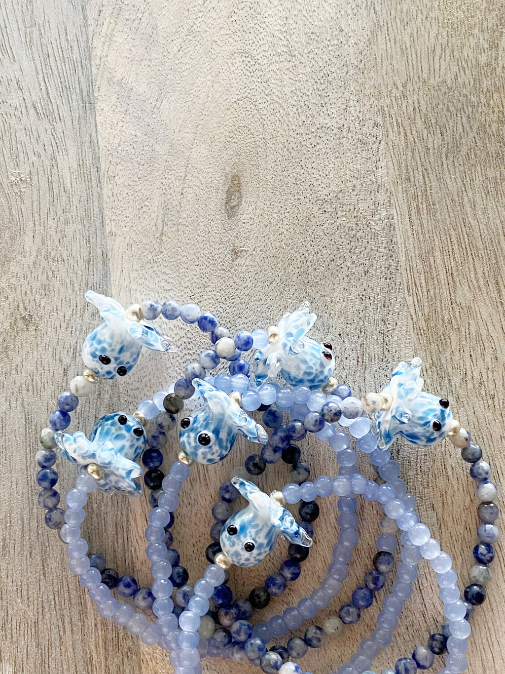 Octopus Single Beaded Bracelet