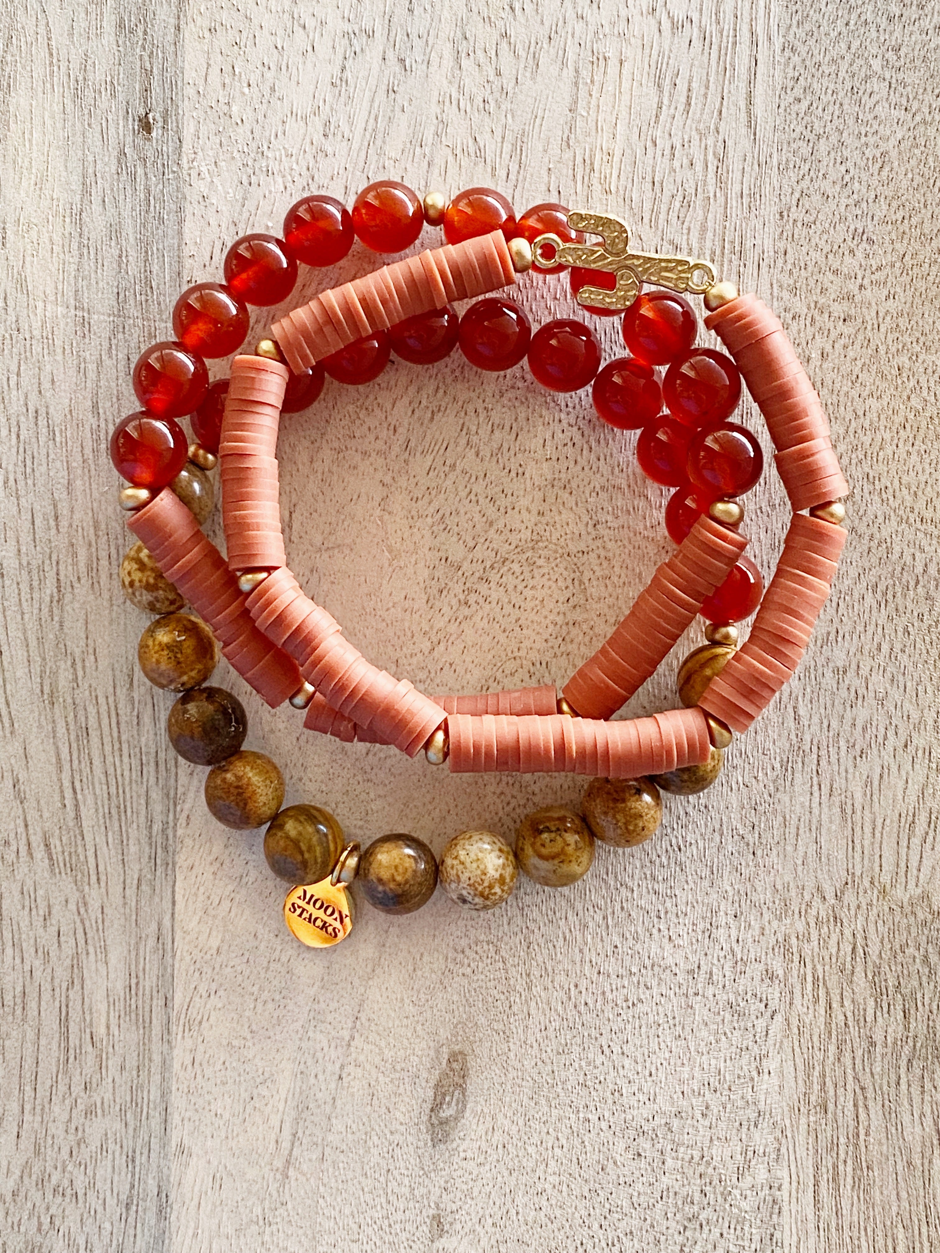 Desert Fall Bracelet Stack