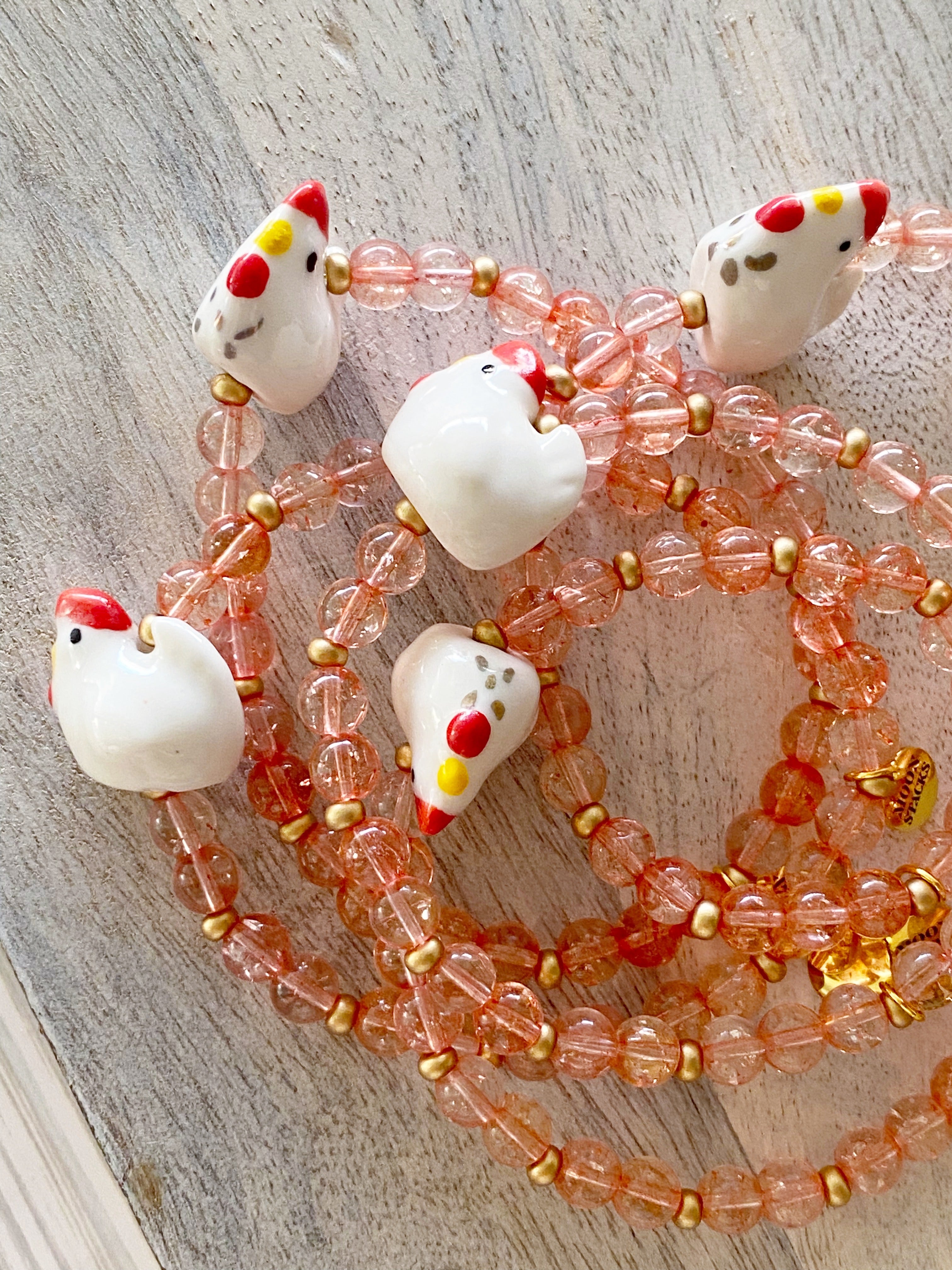 Las Gallinas Single Beaded Bracelet