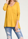 Basically Me Top Mustard