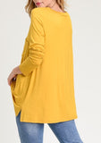 Basically Me Top Mustard