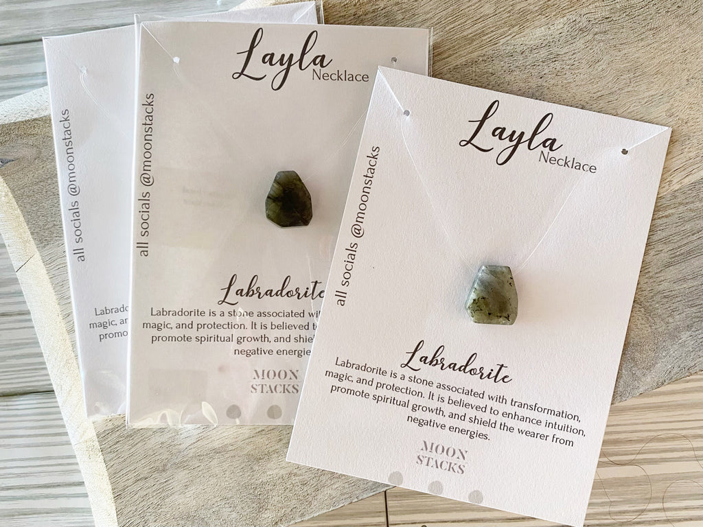 The Layla Necklace (Single Bead)