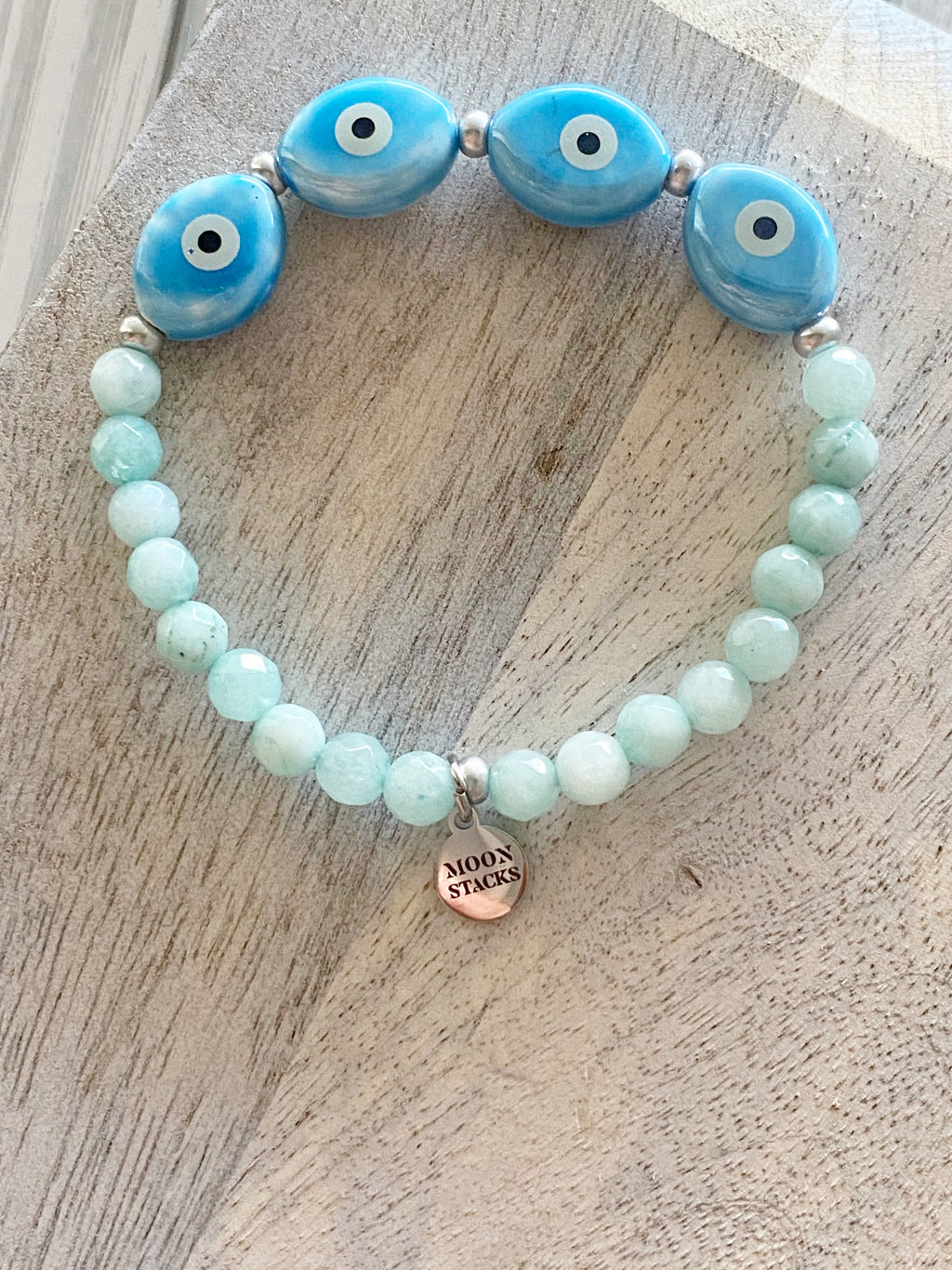 Anika Evil Eye Single Bracelet