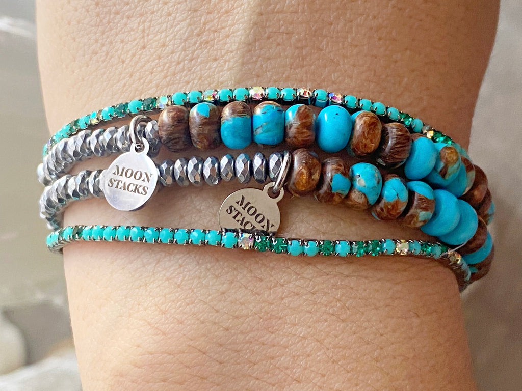 Foreseen Stack-Turquoise