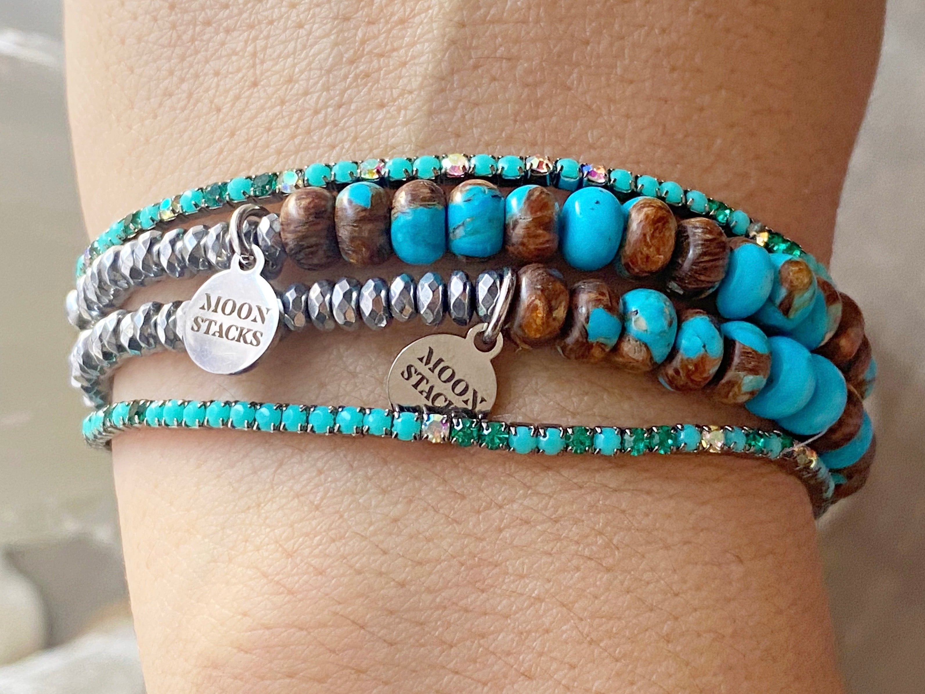 Foreseen Stack-Turquoise