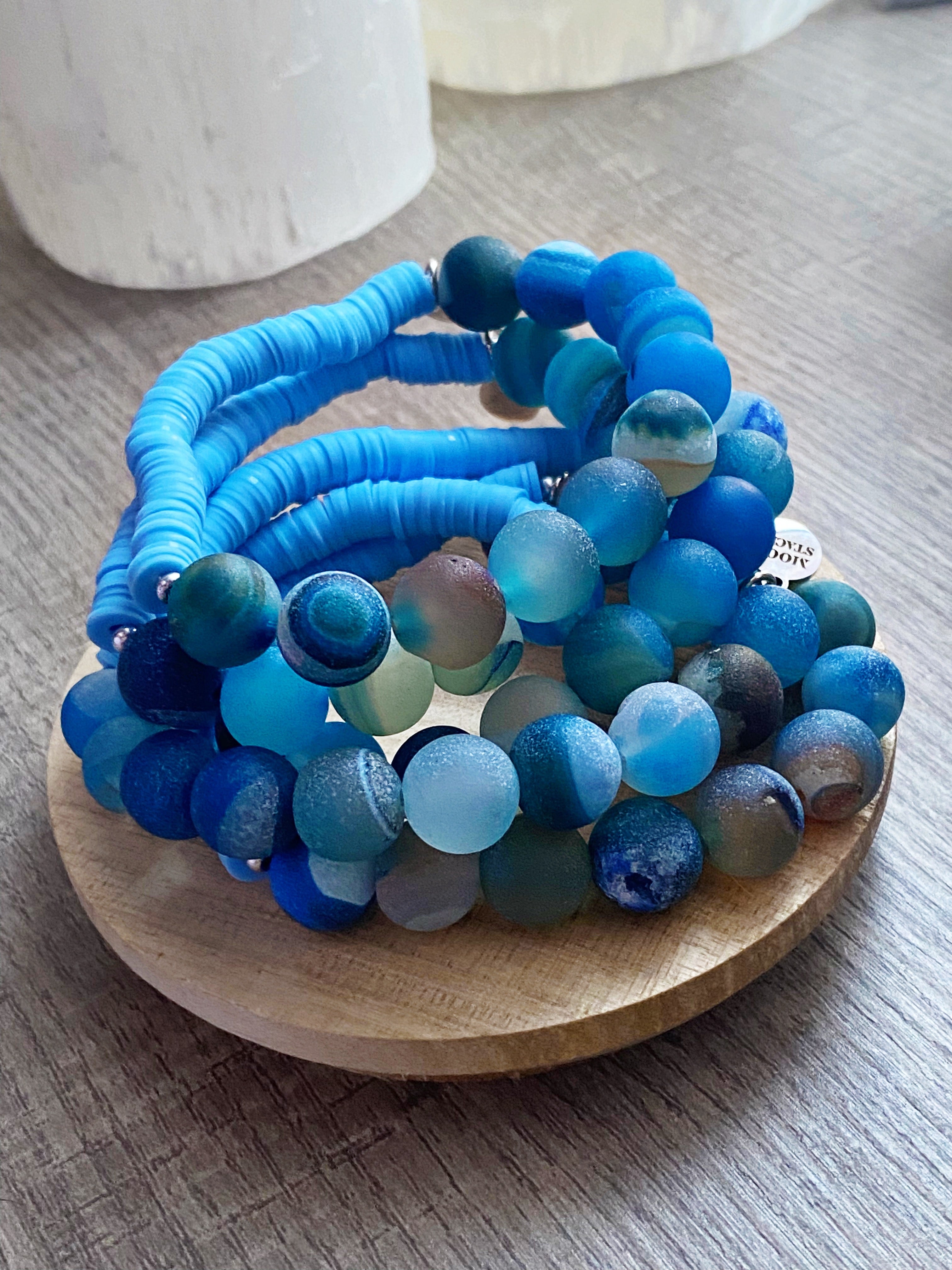 May Skies Single Beaded Bracelet