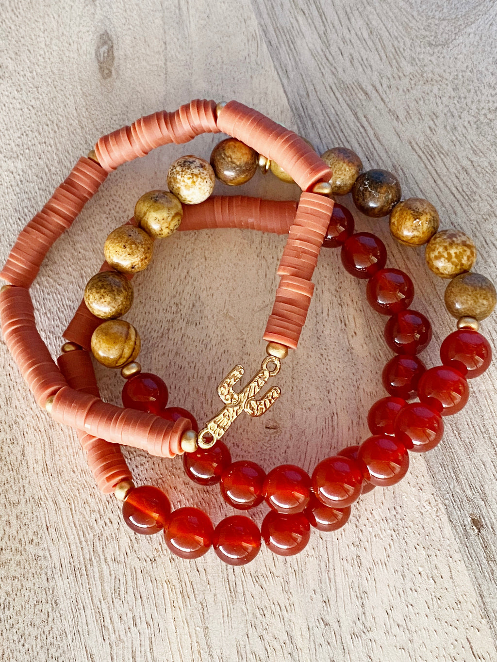 Desert Fall Bracelet Stack