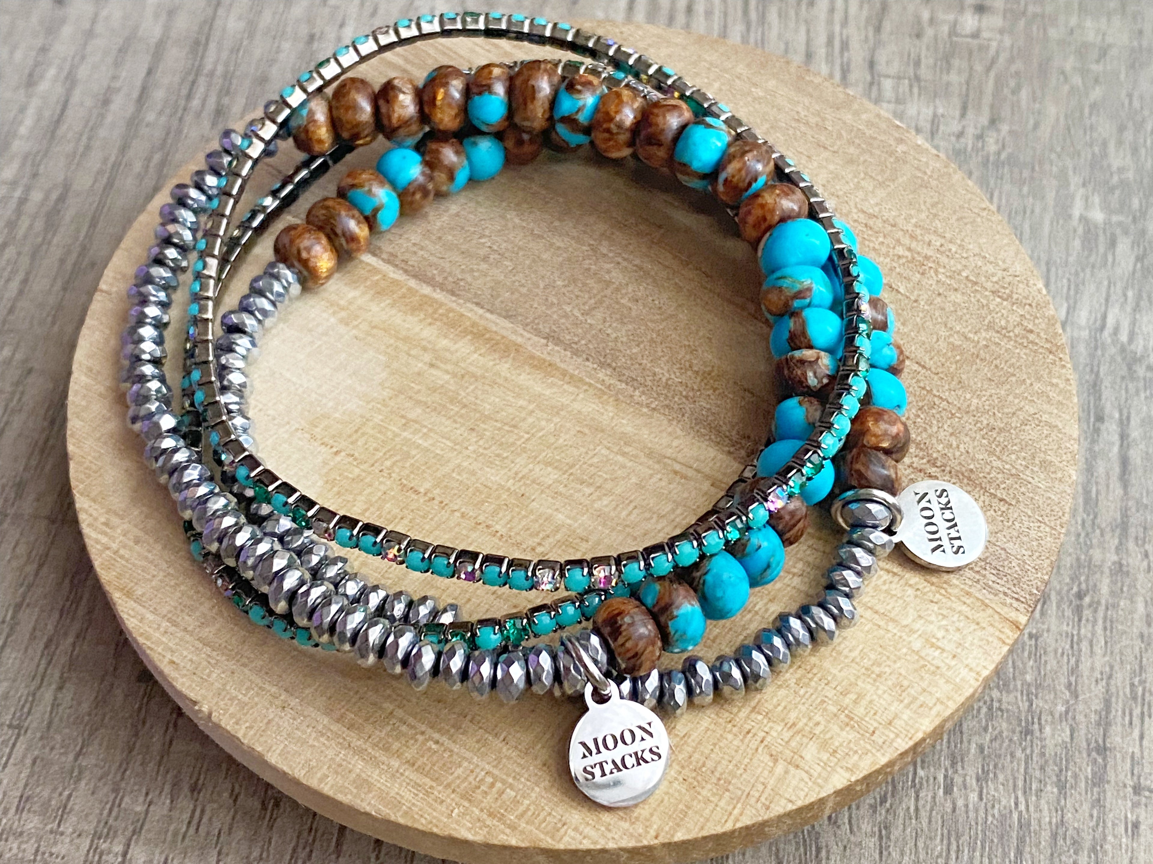 Foreseen Stack-Turquoise