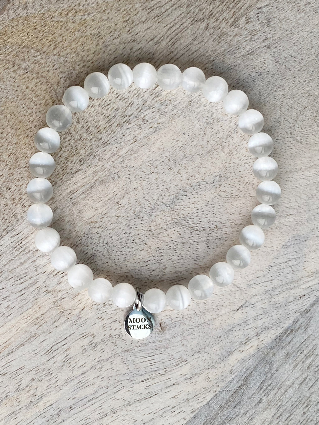 Luna Selenite Bracelet