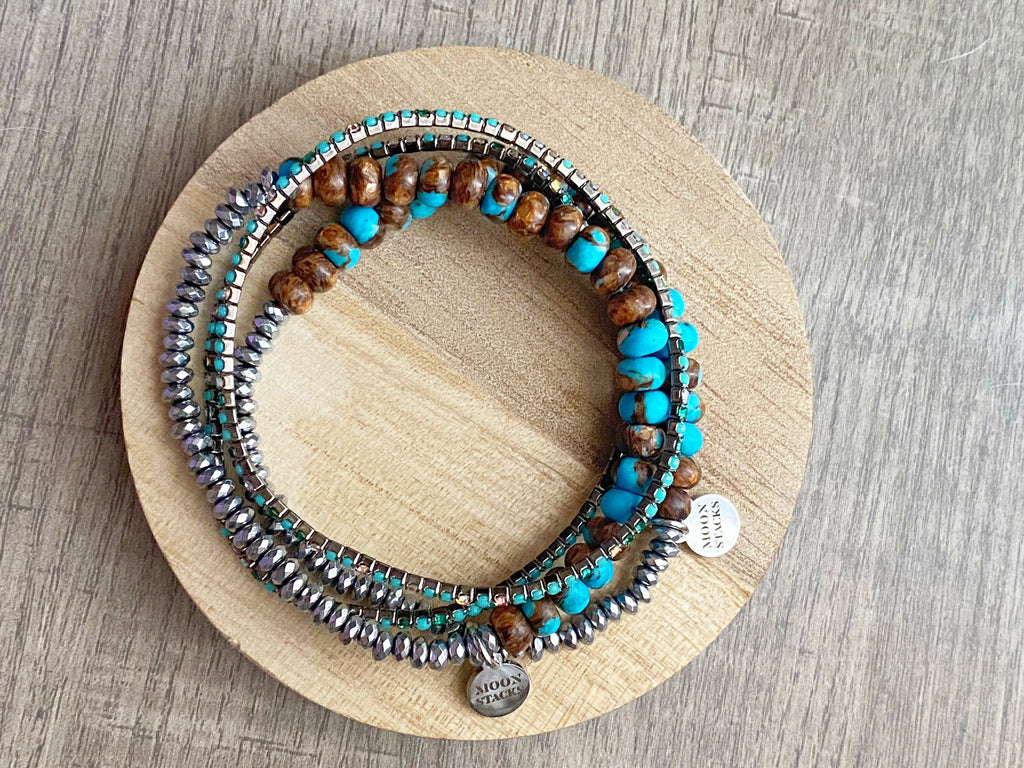 Foreseen Stack-Turquoise