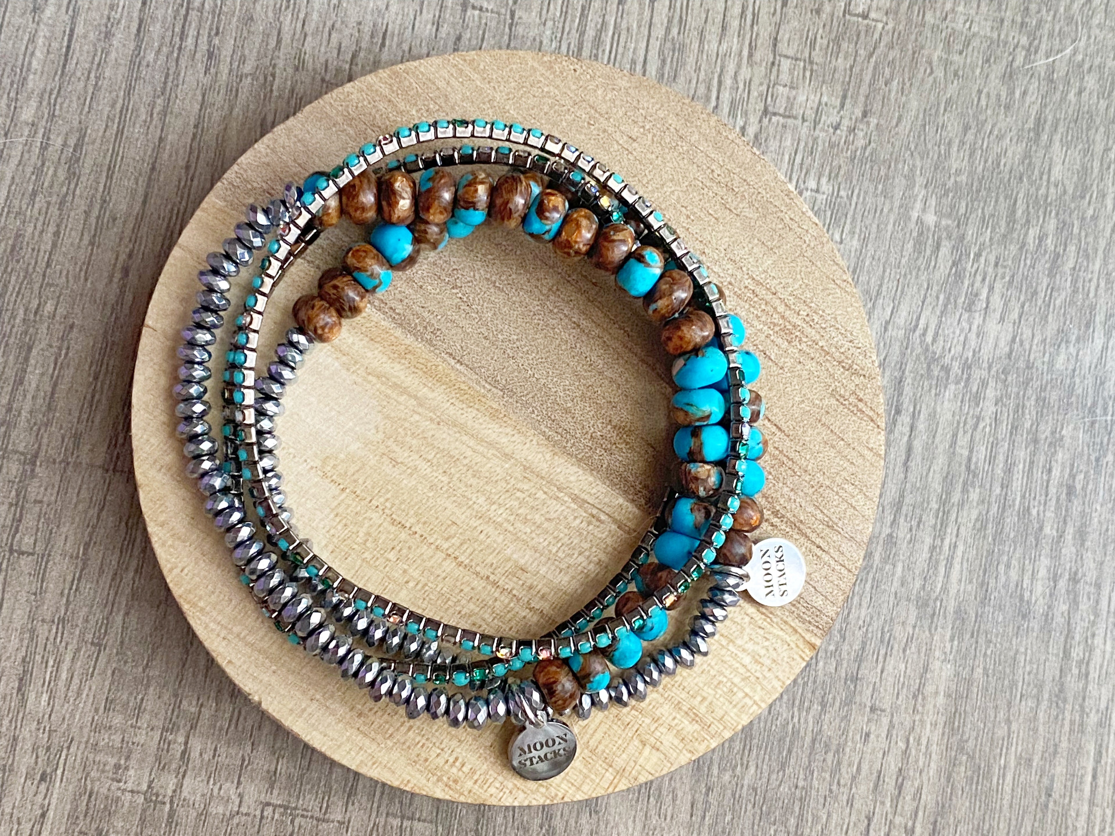Foreseen Stack-Turquoise