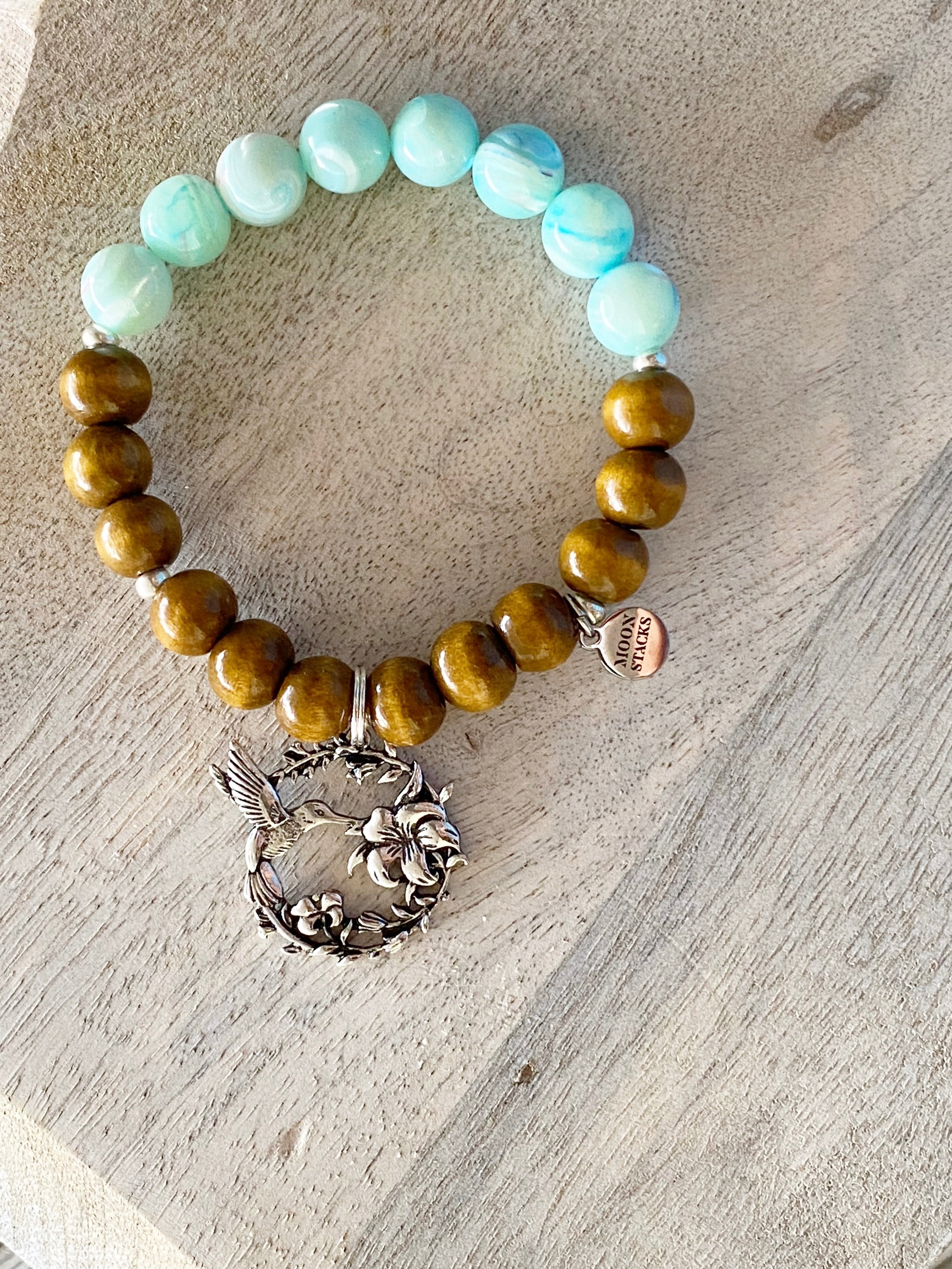 Hummingbird Dreams Single Beaded Bracelet