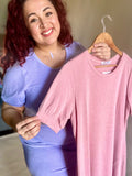 Ally Dress Mauve