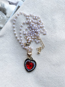 Te Quiero Heart Necklace