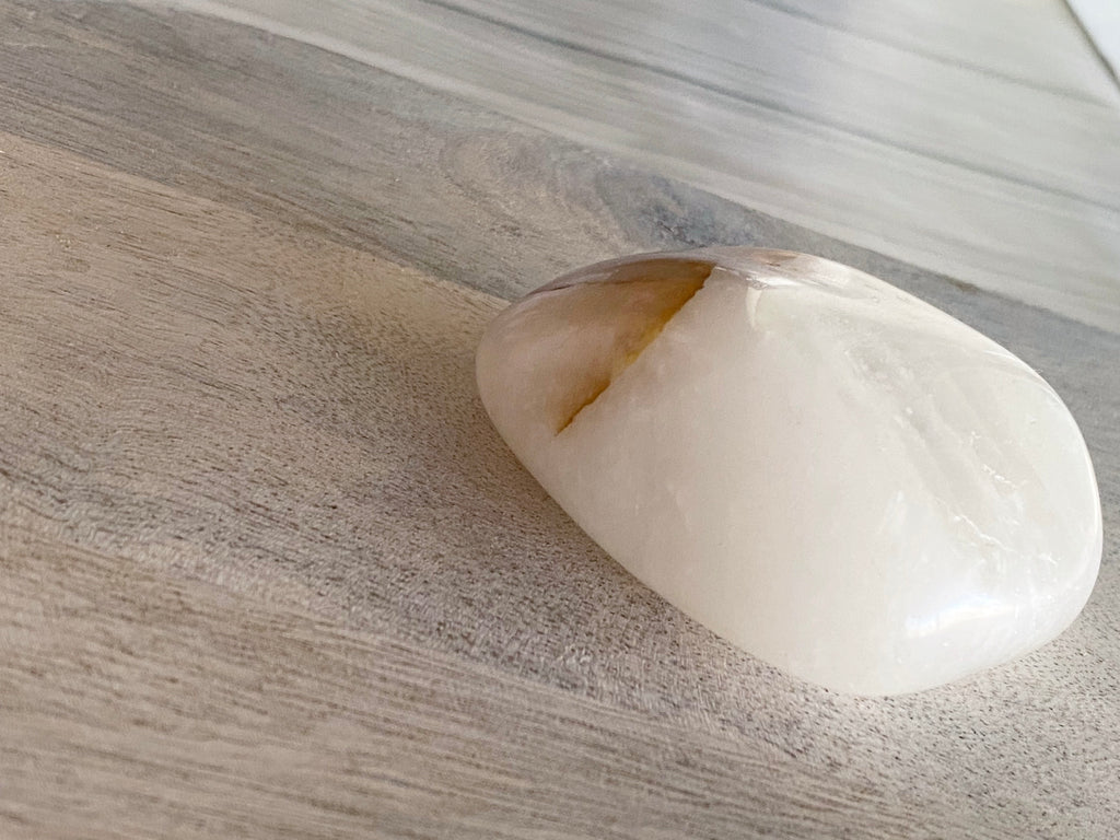 Large Clear Quartz Tumbled Stone