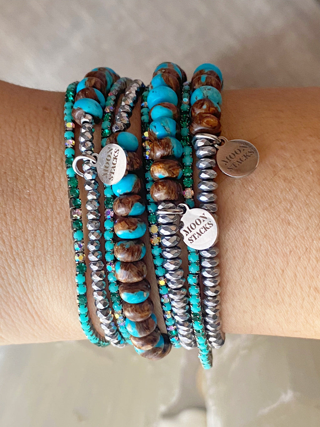 Foreseen Stack-Turquoise