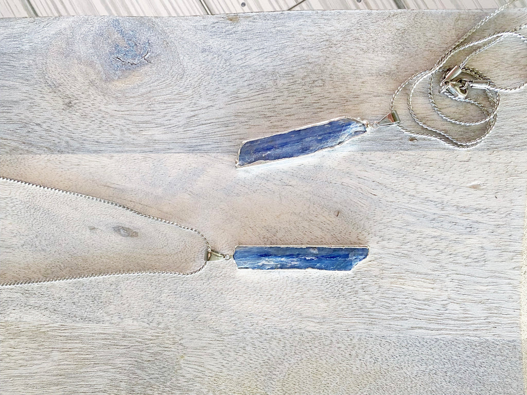 Wondering Why Kyanite Necklace