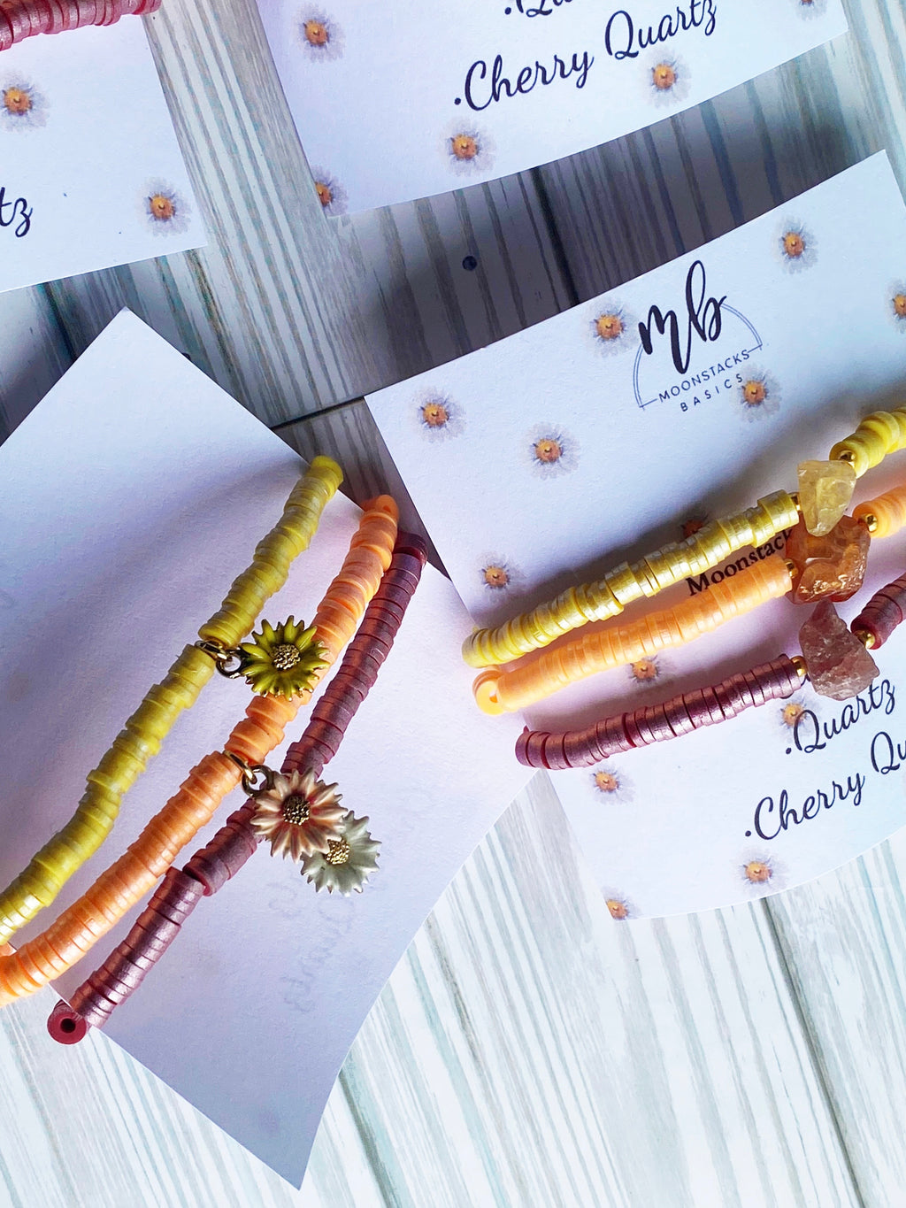 Daisy Bracelet Stack