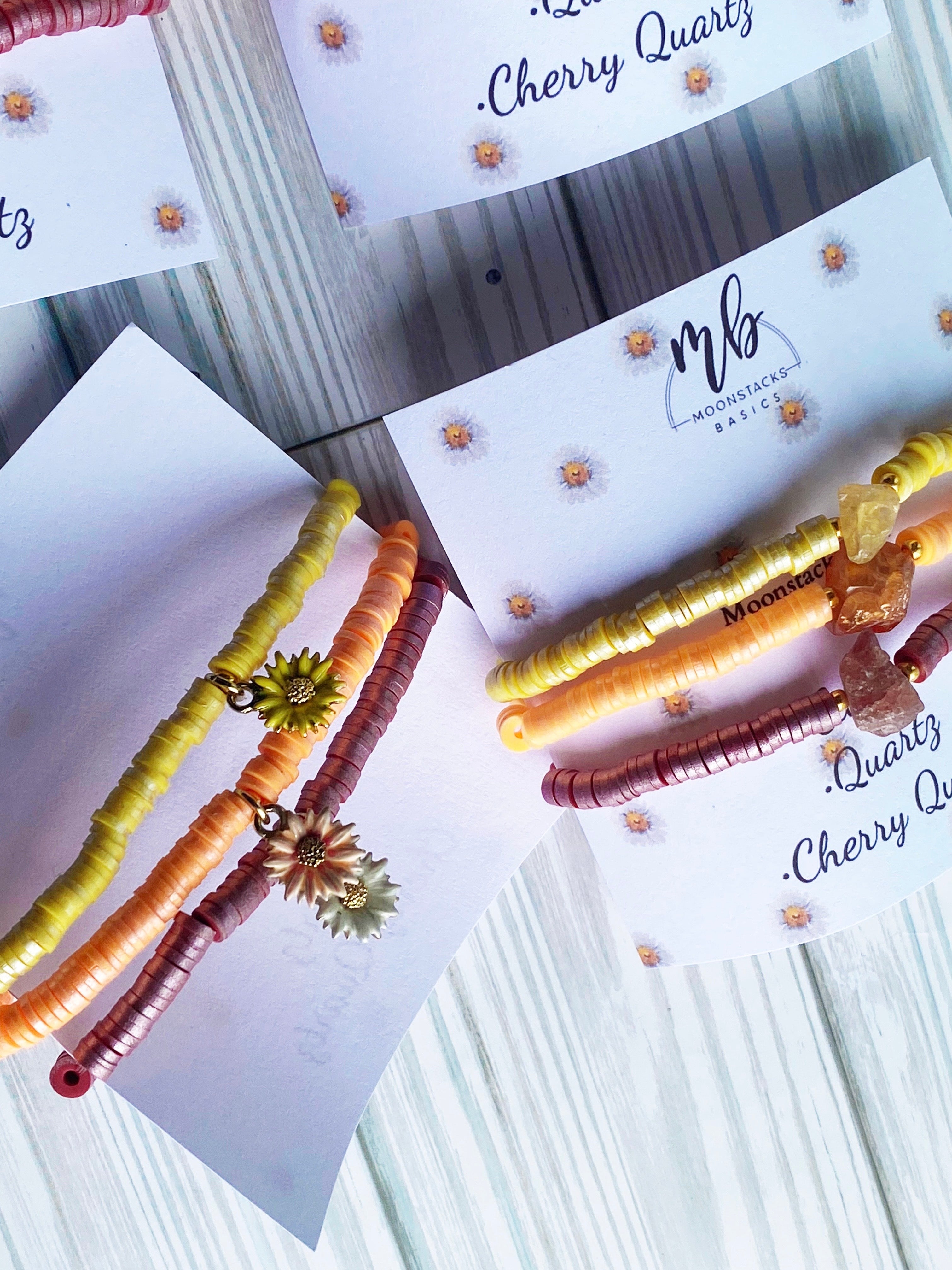 Daisy Bracelet Stack