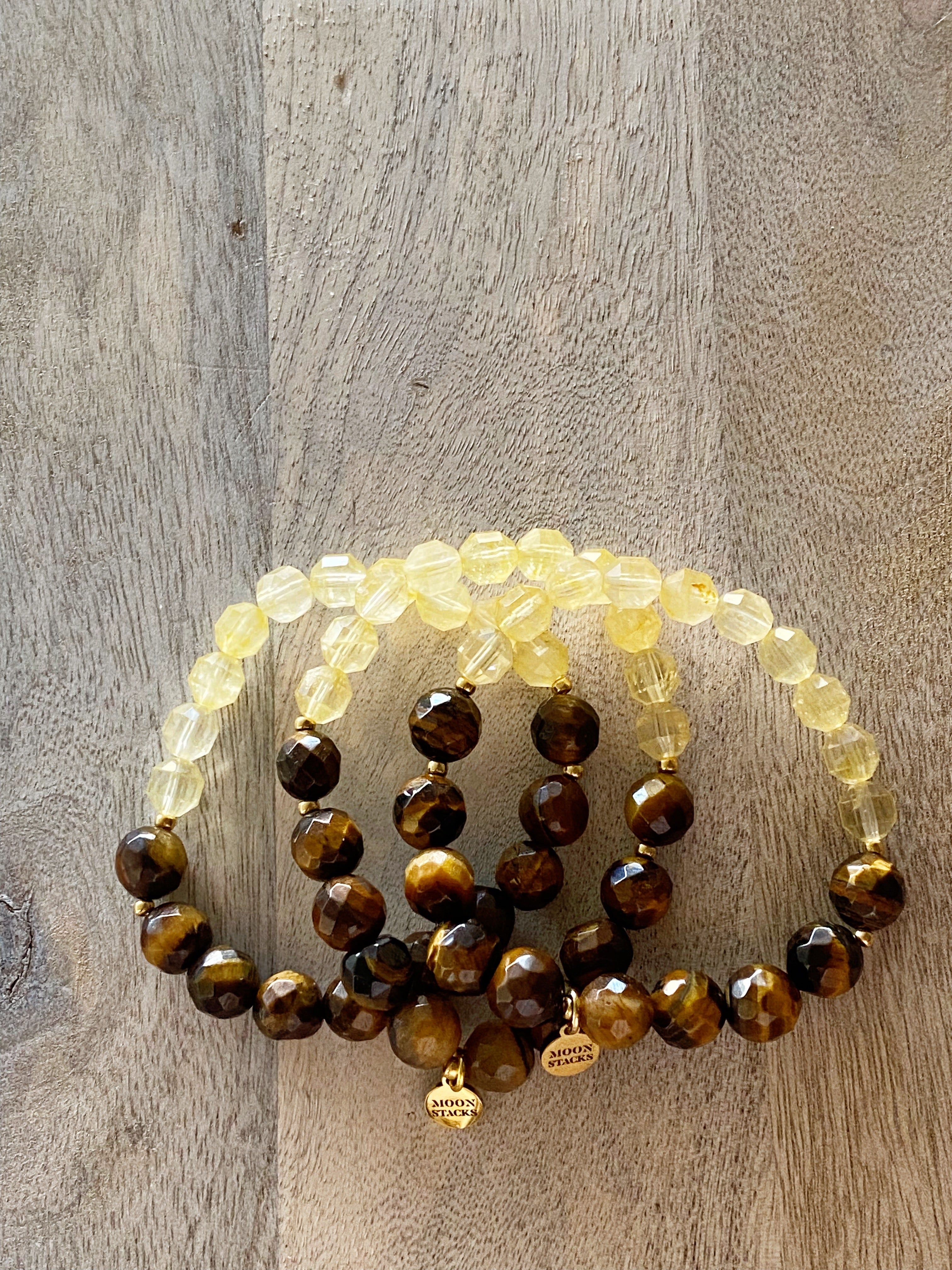 Whiskey Sunset Single Beaded Bracelet