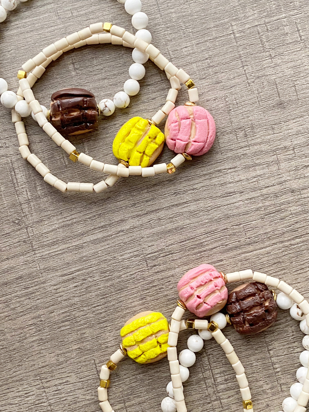 Don’t Be Self Conchas Bracelet Stack