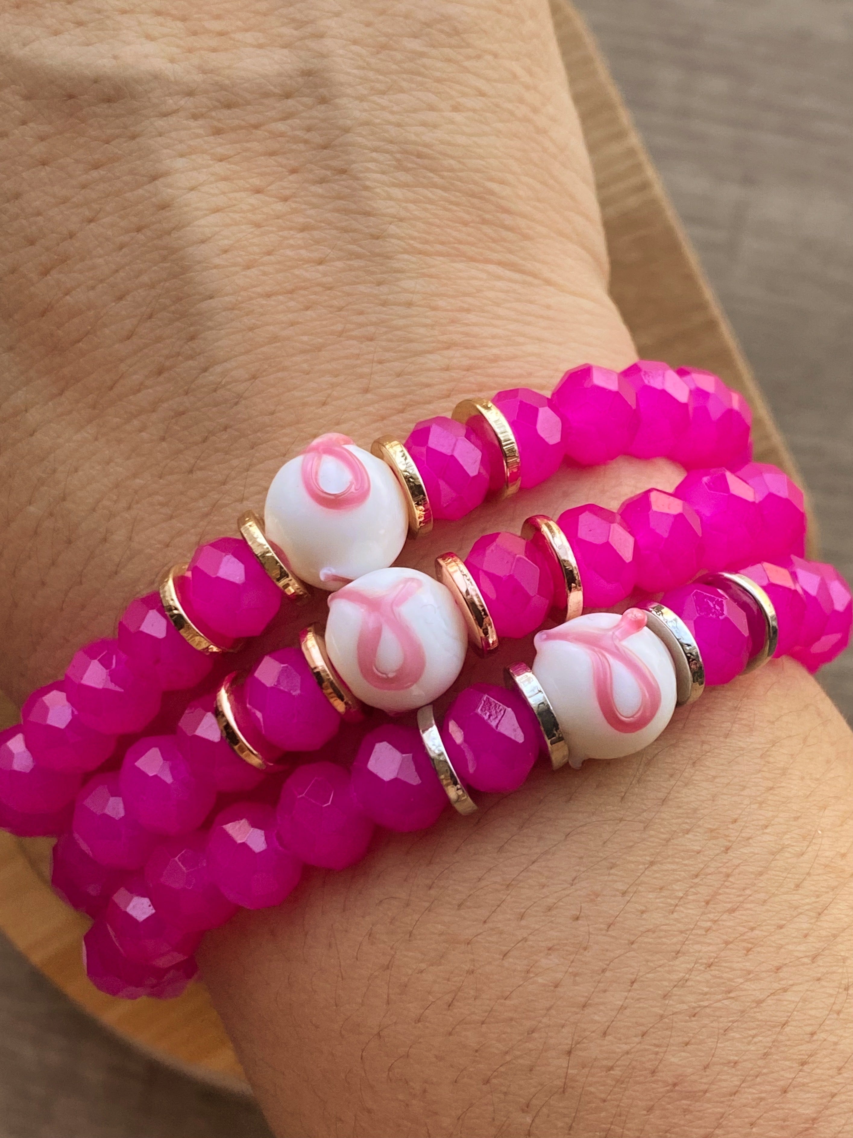 Breast Cancer Awareness Bracelet