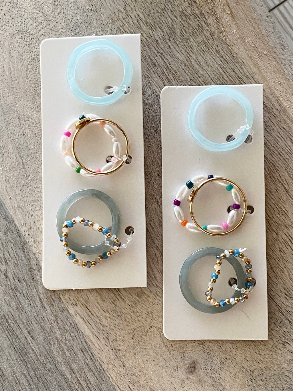 Blues Stack Of Rings