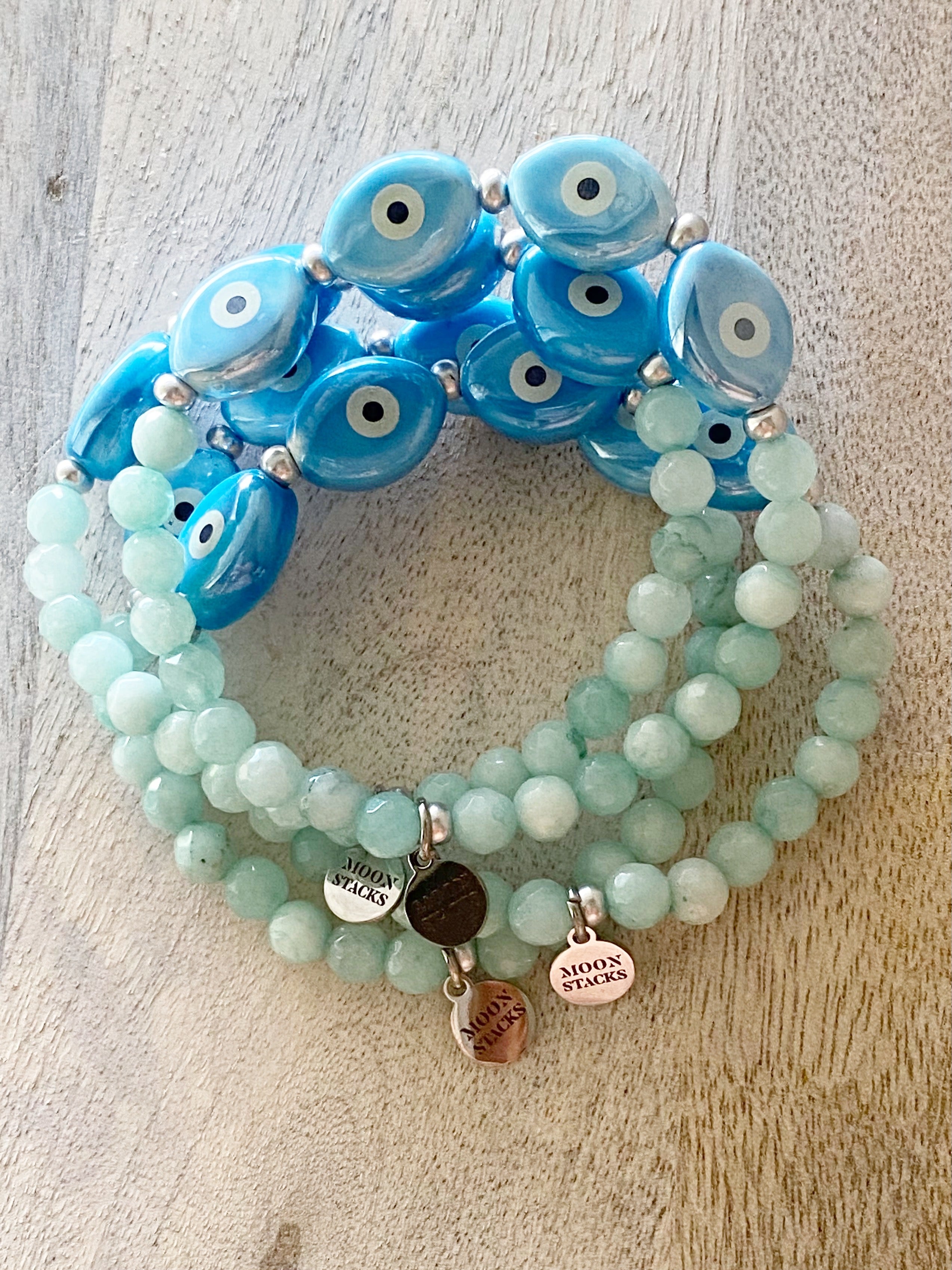 Anika Evil Eye Single Bracelet