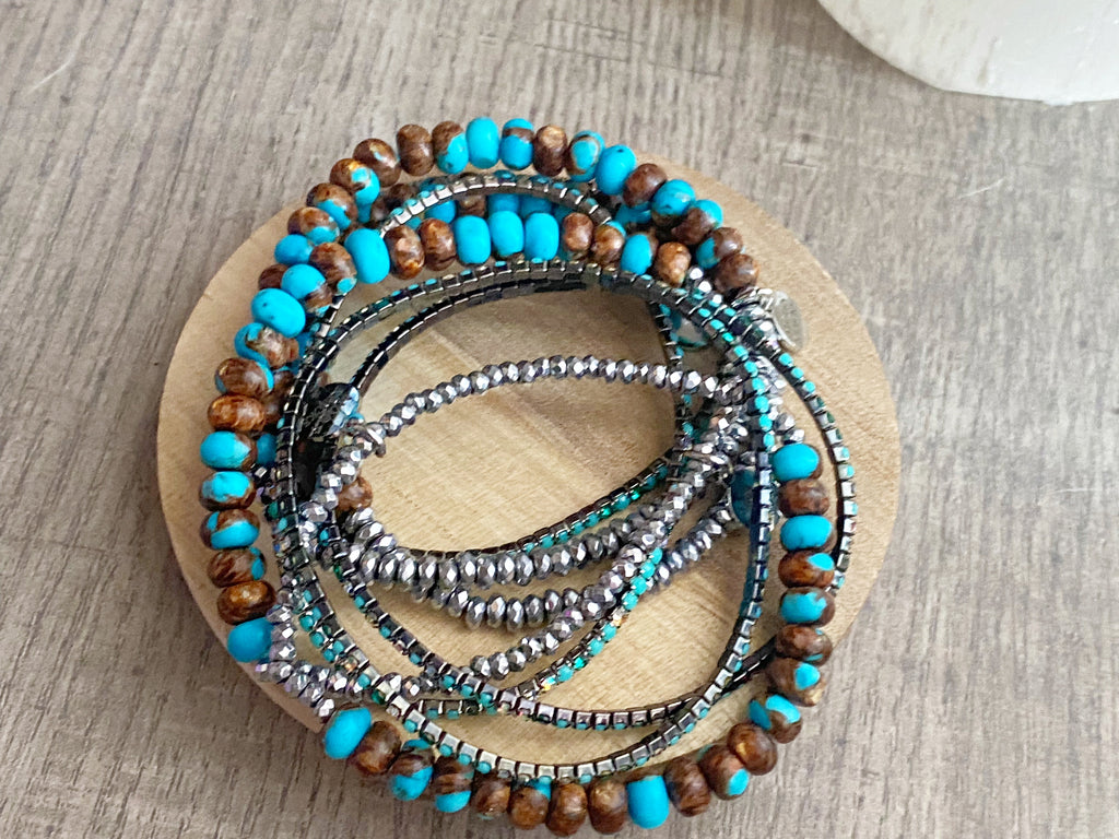 Foreseen Stack-Turquoise
