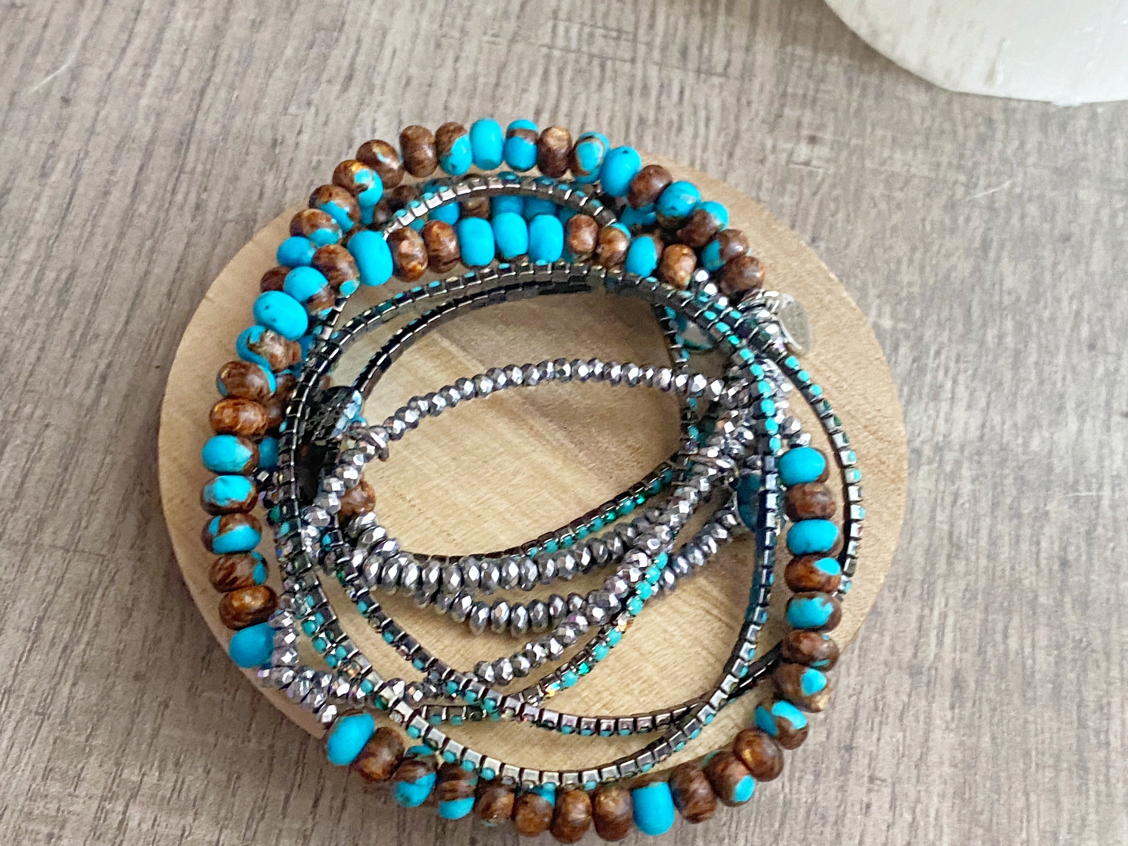 Foreseen Stack-Turquoise