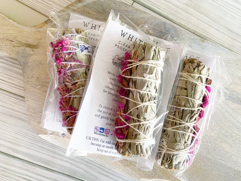 Come To Me Attracting White Sage Smudge Stick