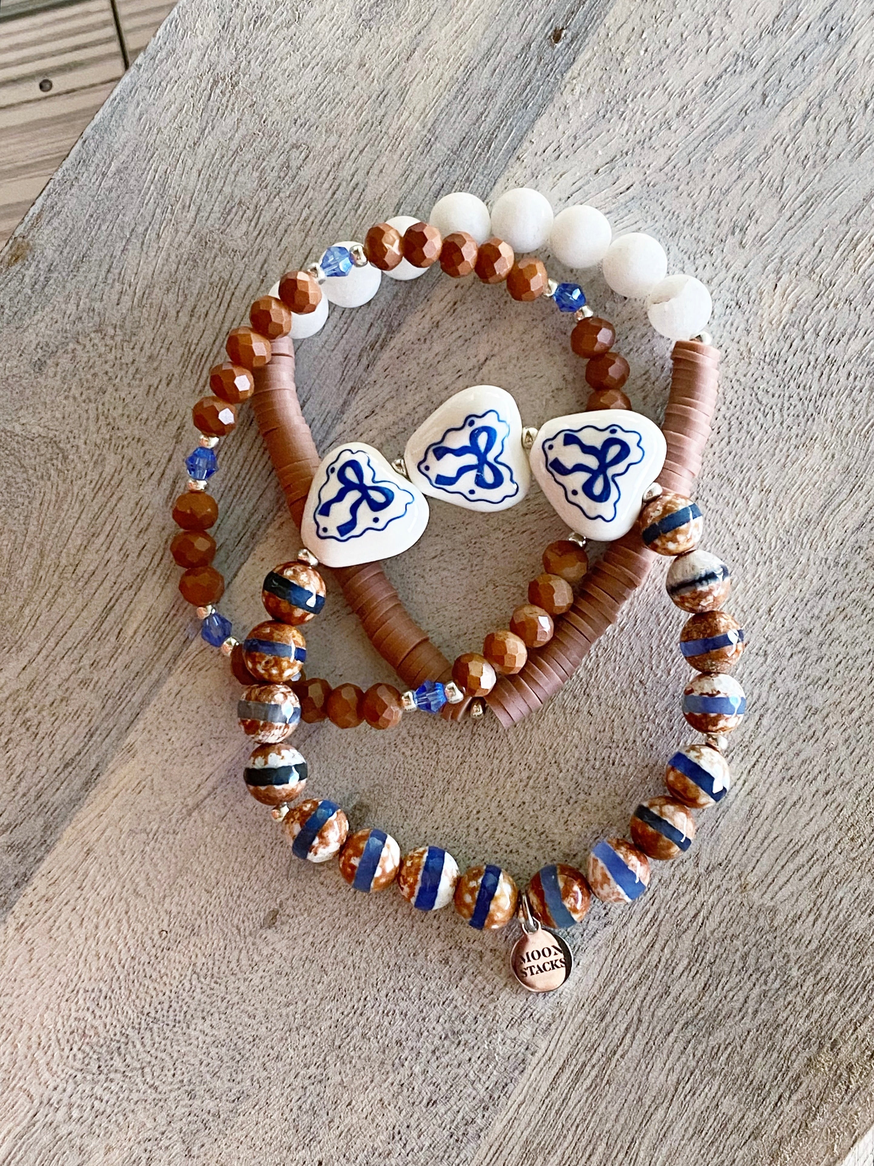 Denim Dreams Bracelet Stack