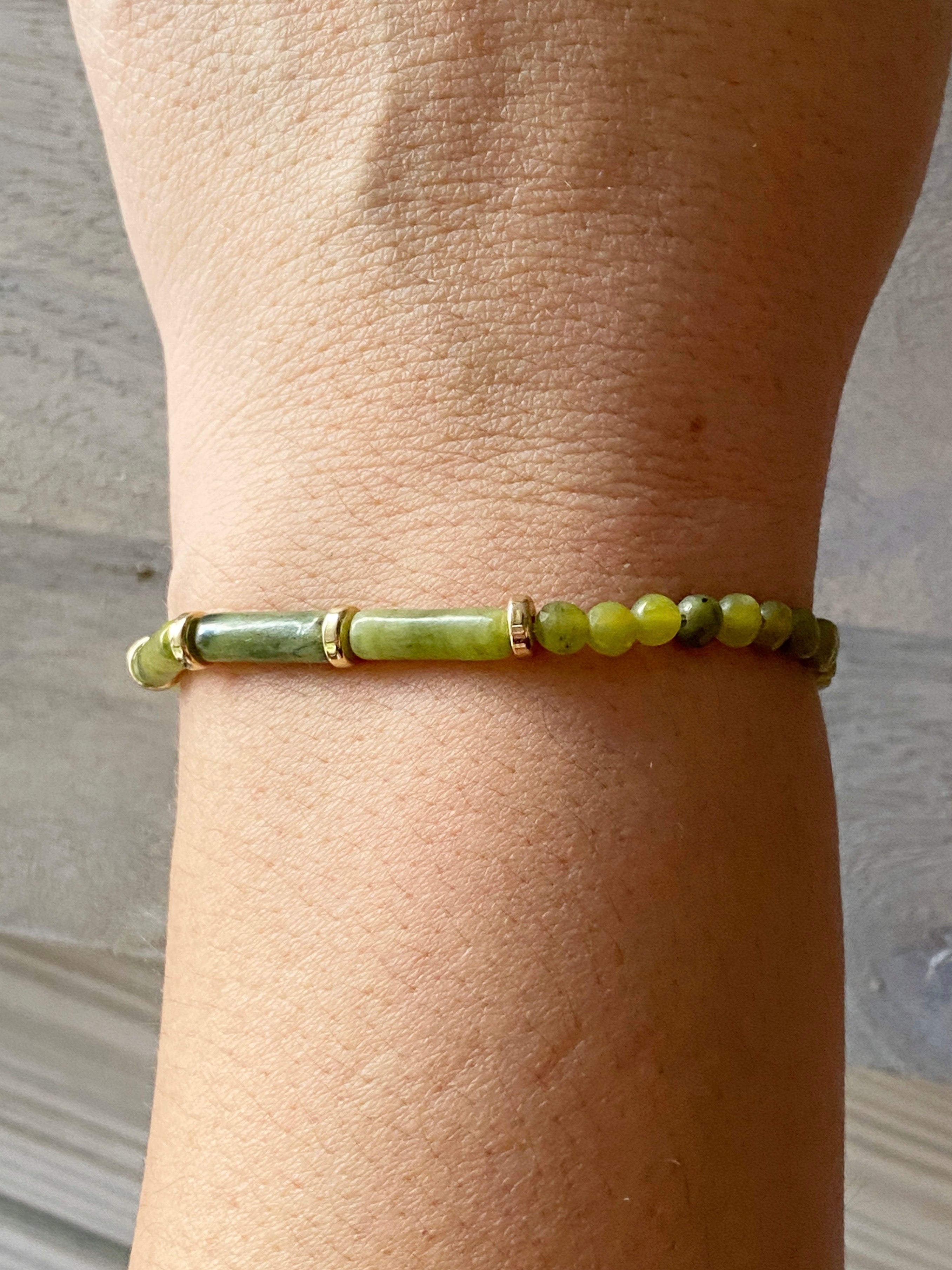 Southern Jade Dainty Bracelet
