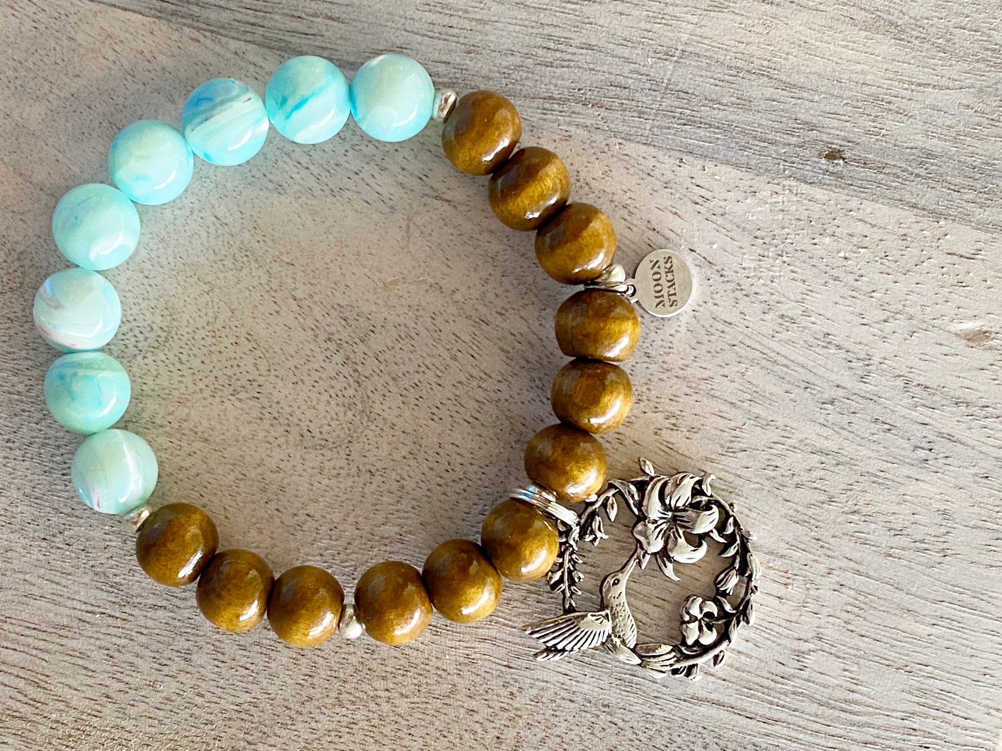 Hummingbird Dreams Single Beaded Bracelet