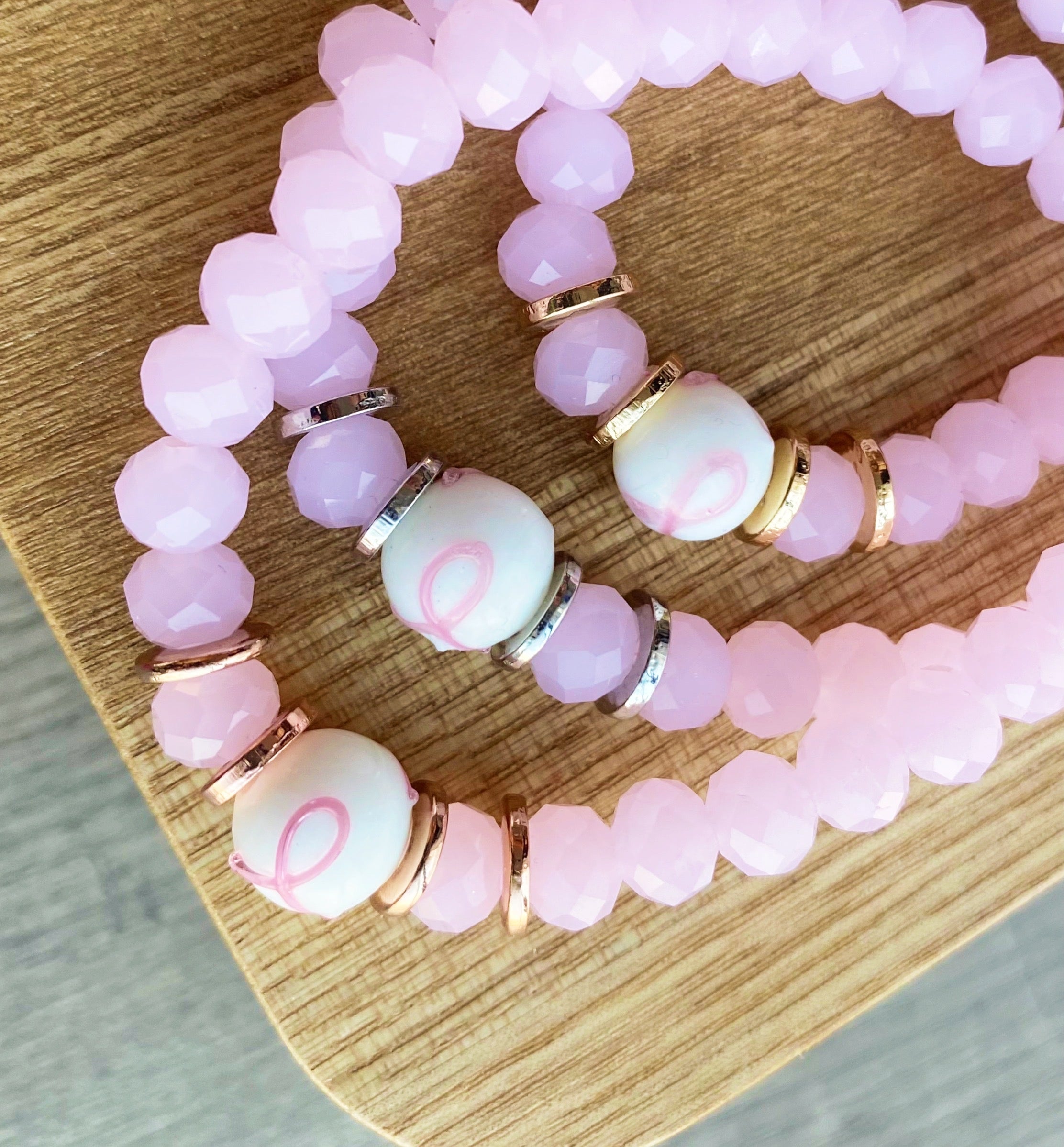 Breast Cancer Awareness Bracelet