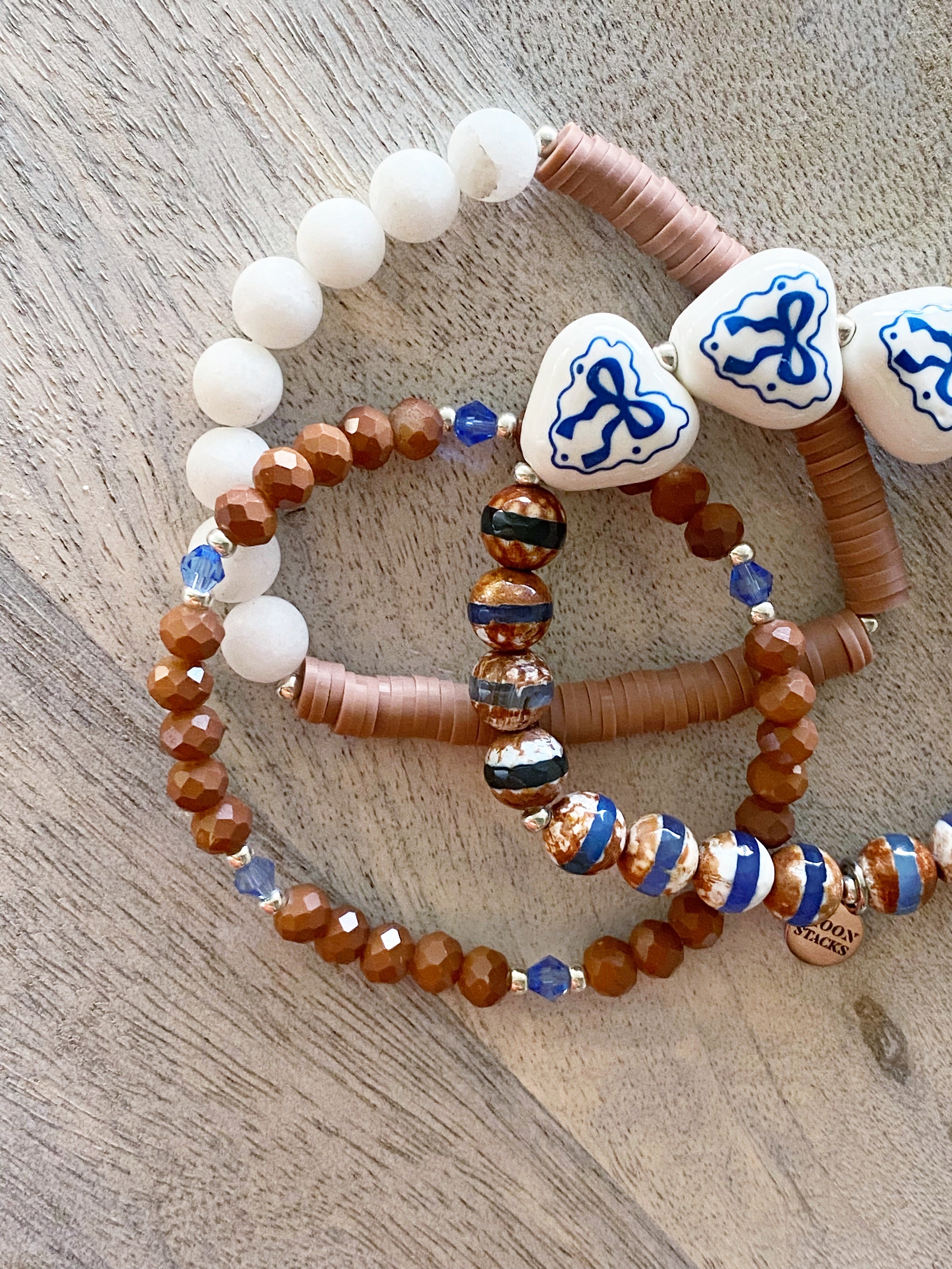 Denim Dreams Bracelet Stack