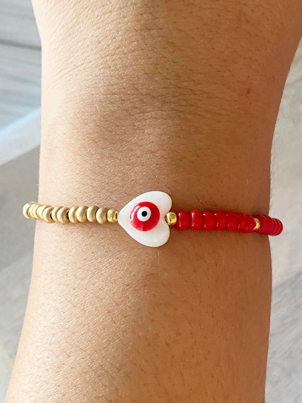 Dainty Evil Eye Protection Bracelet