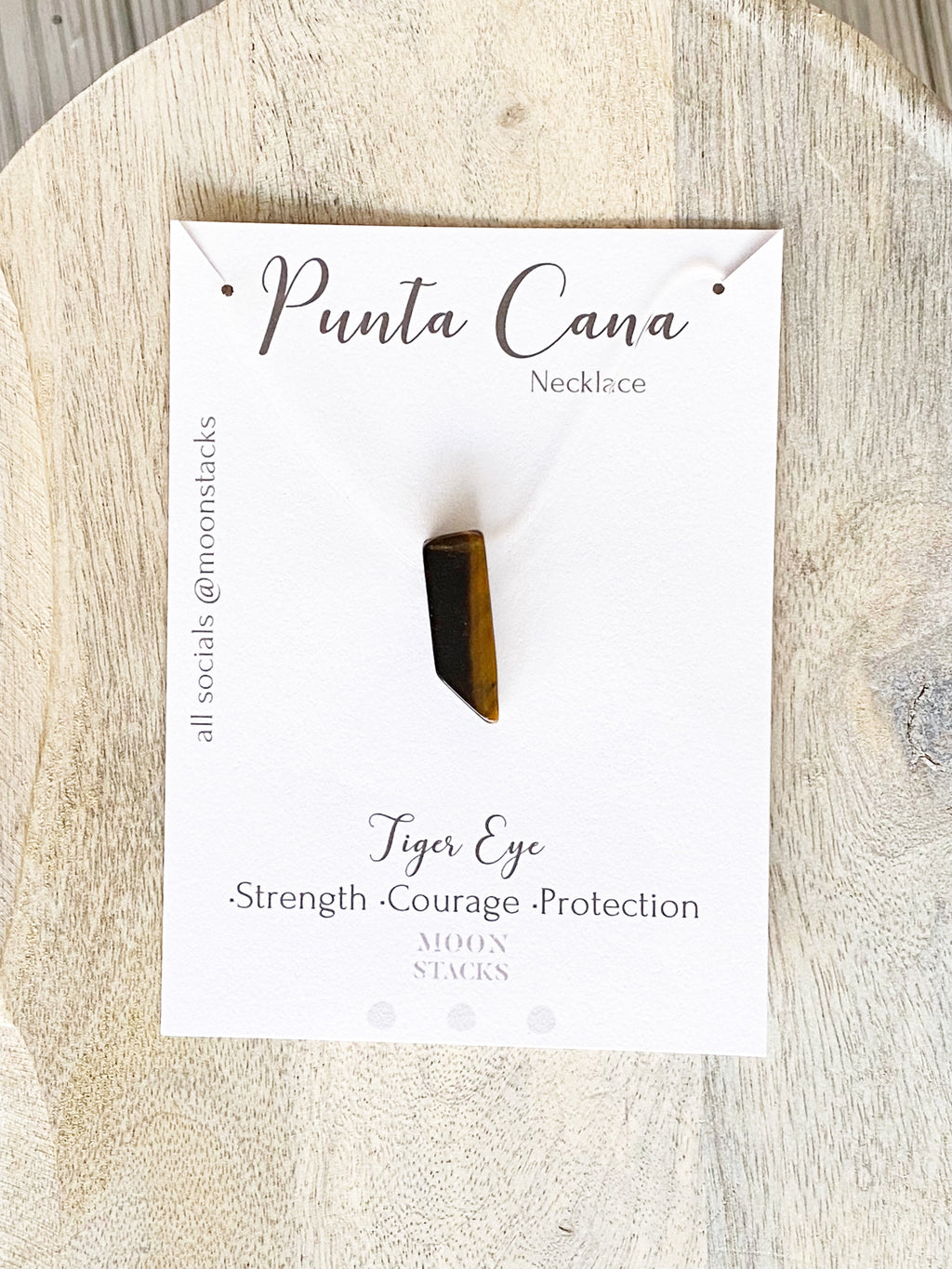 Punta Cana Tiger’s Eye Necklace