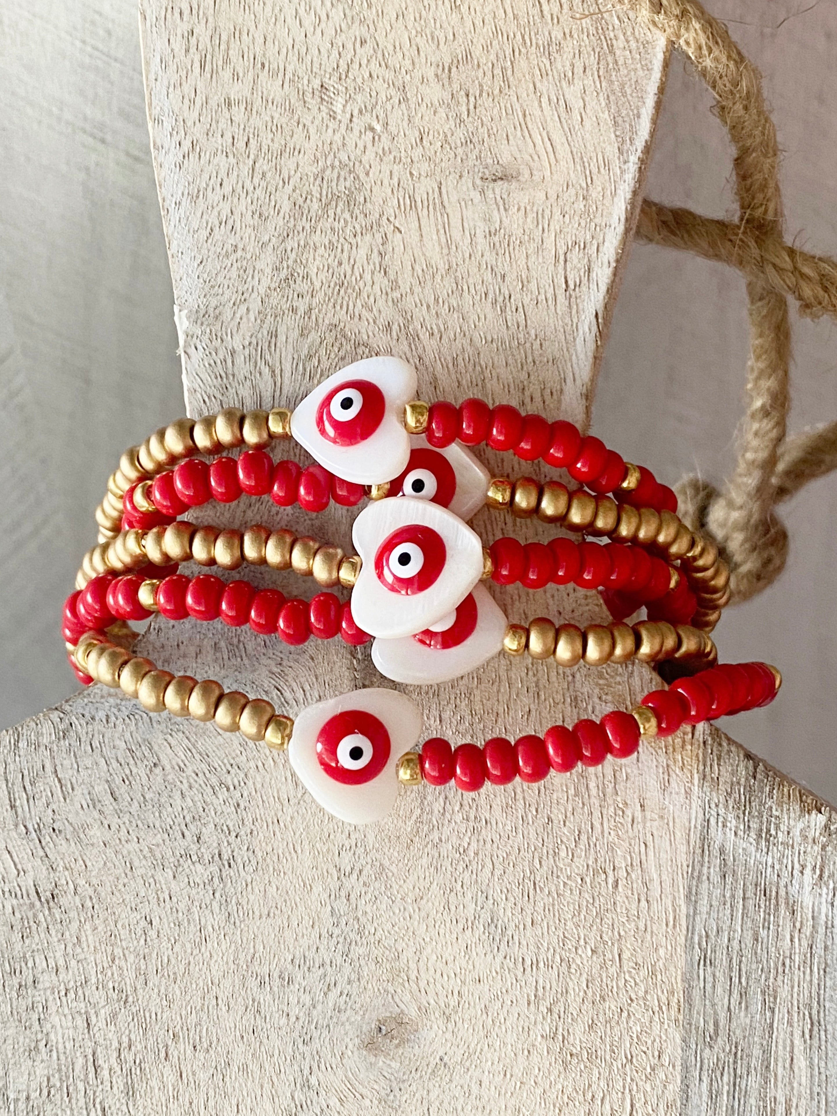 Dainty Evil Eye Protection Bracelet