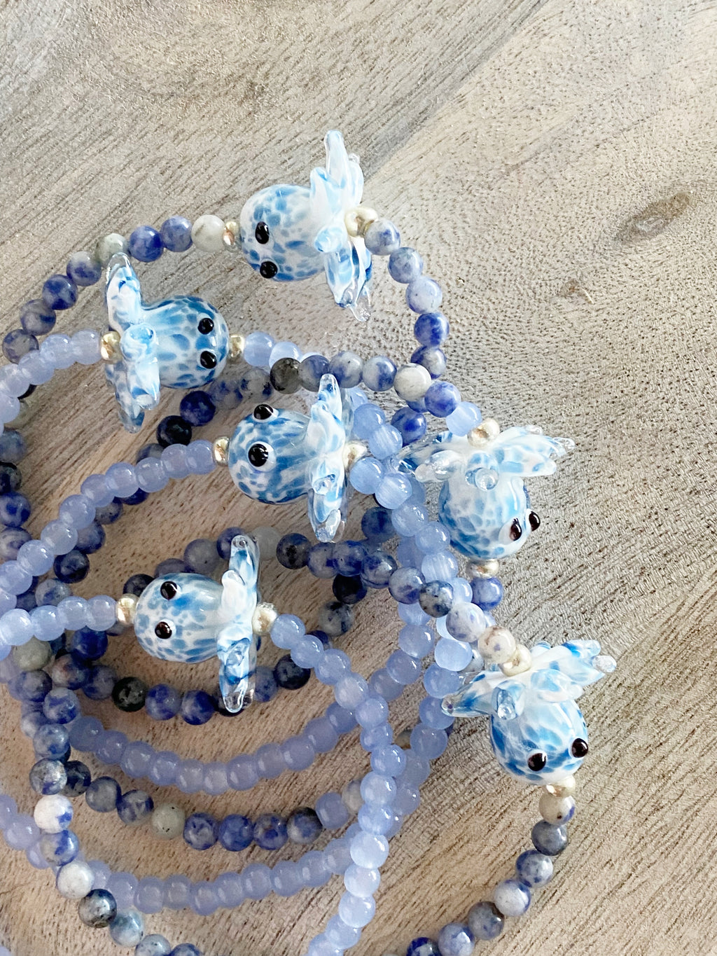 Octopus Single Beaded Bracelet