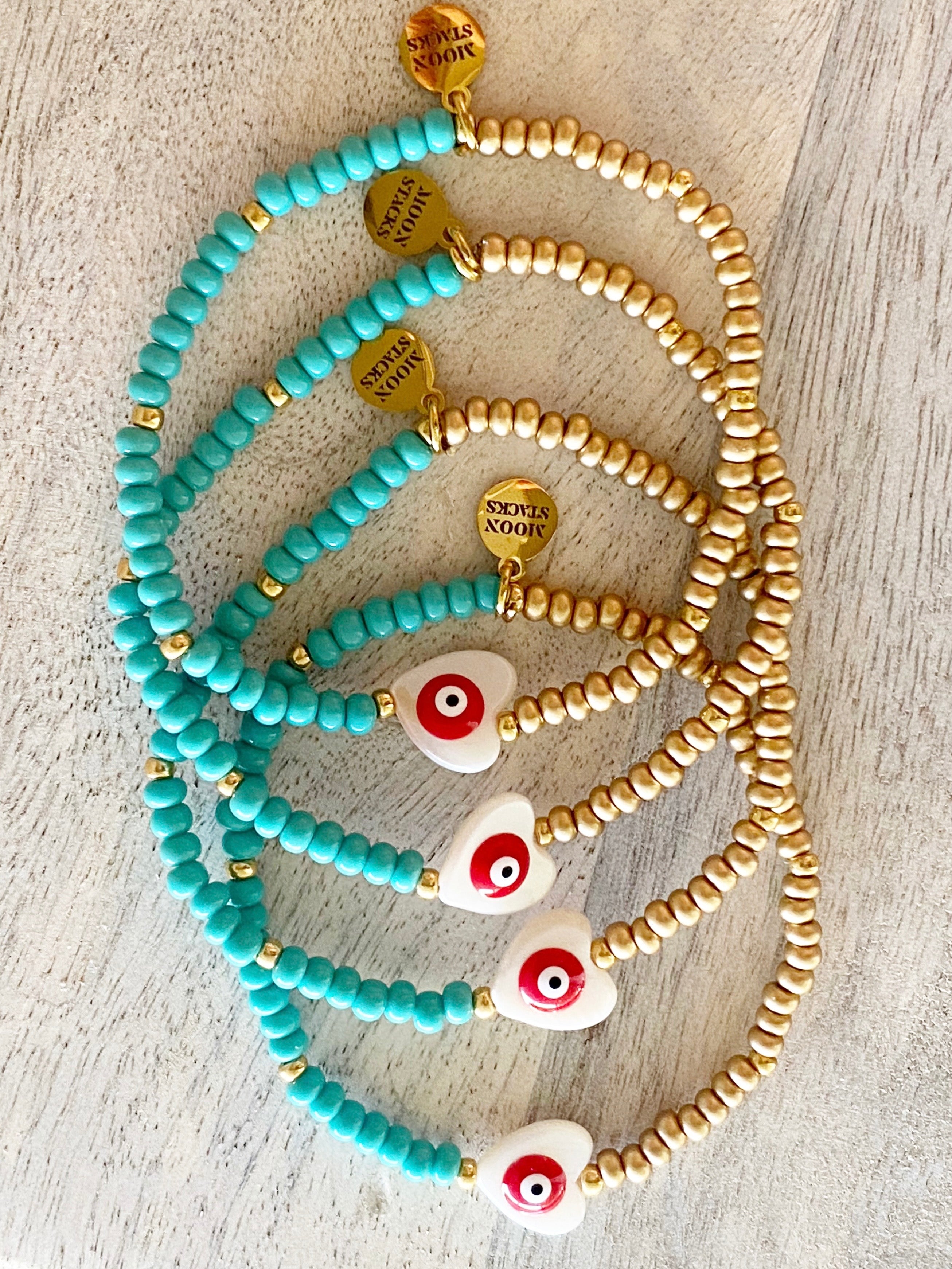 Dainty Evil Eye Protection Bracelet