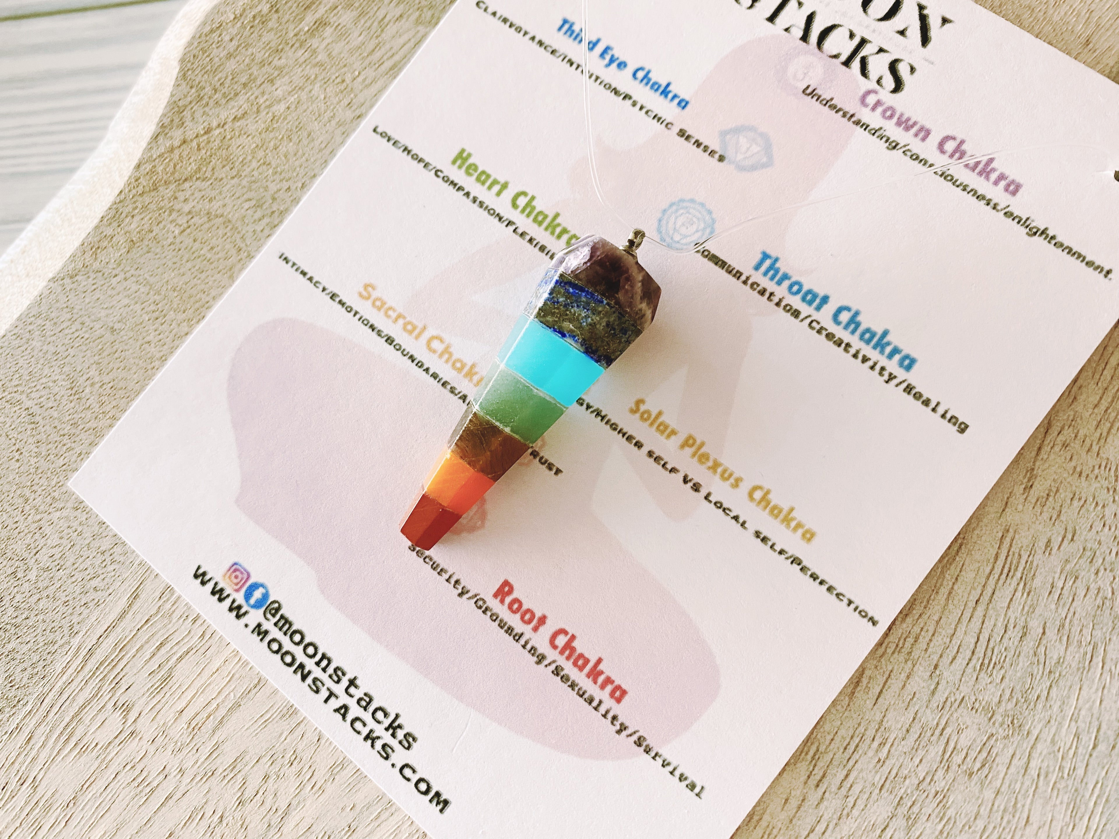 7 Chakras Necklace