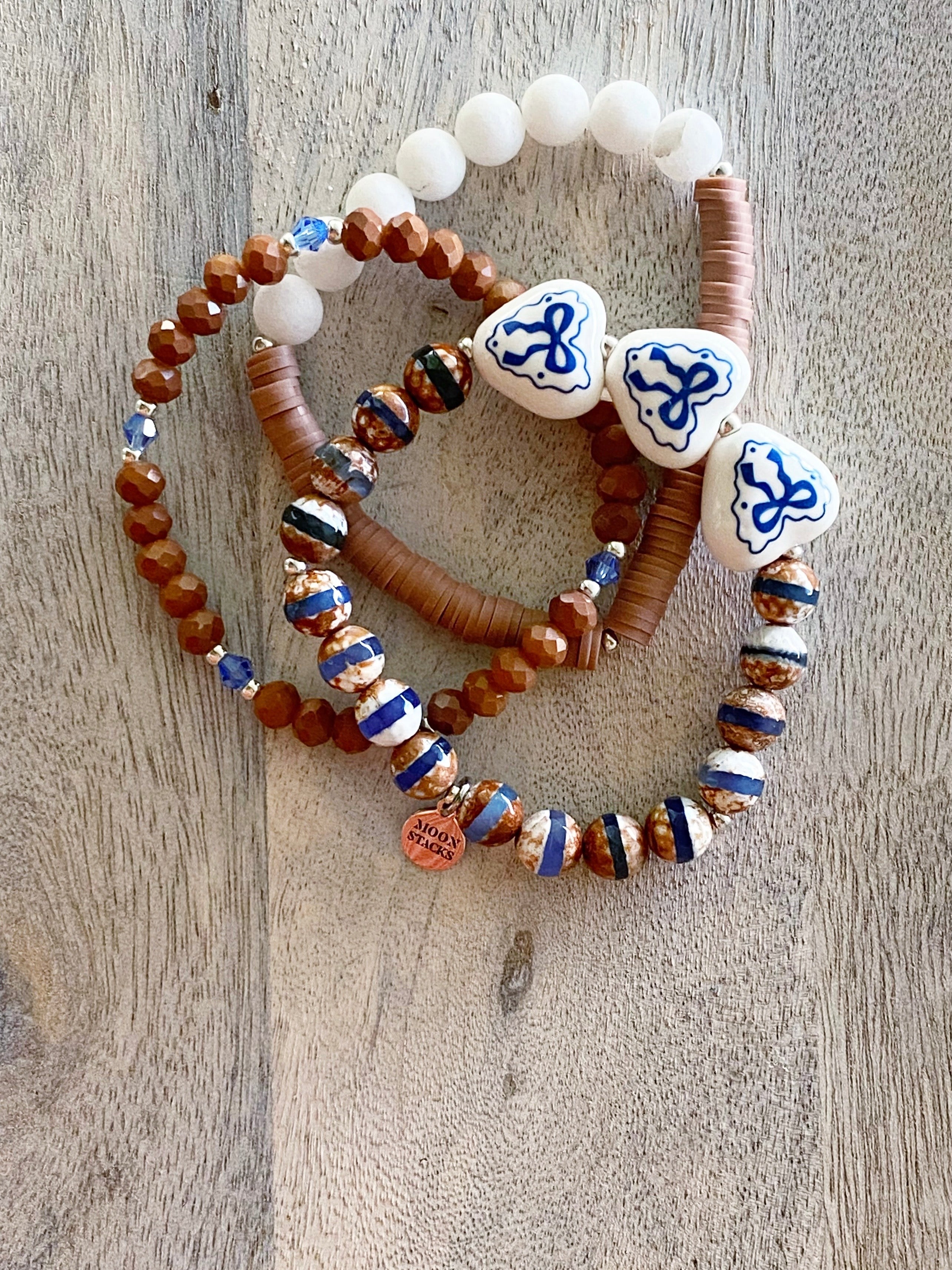 Denim Dreams Bracelet Stack