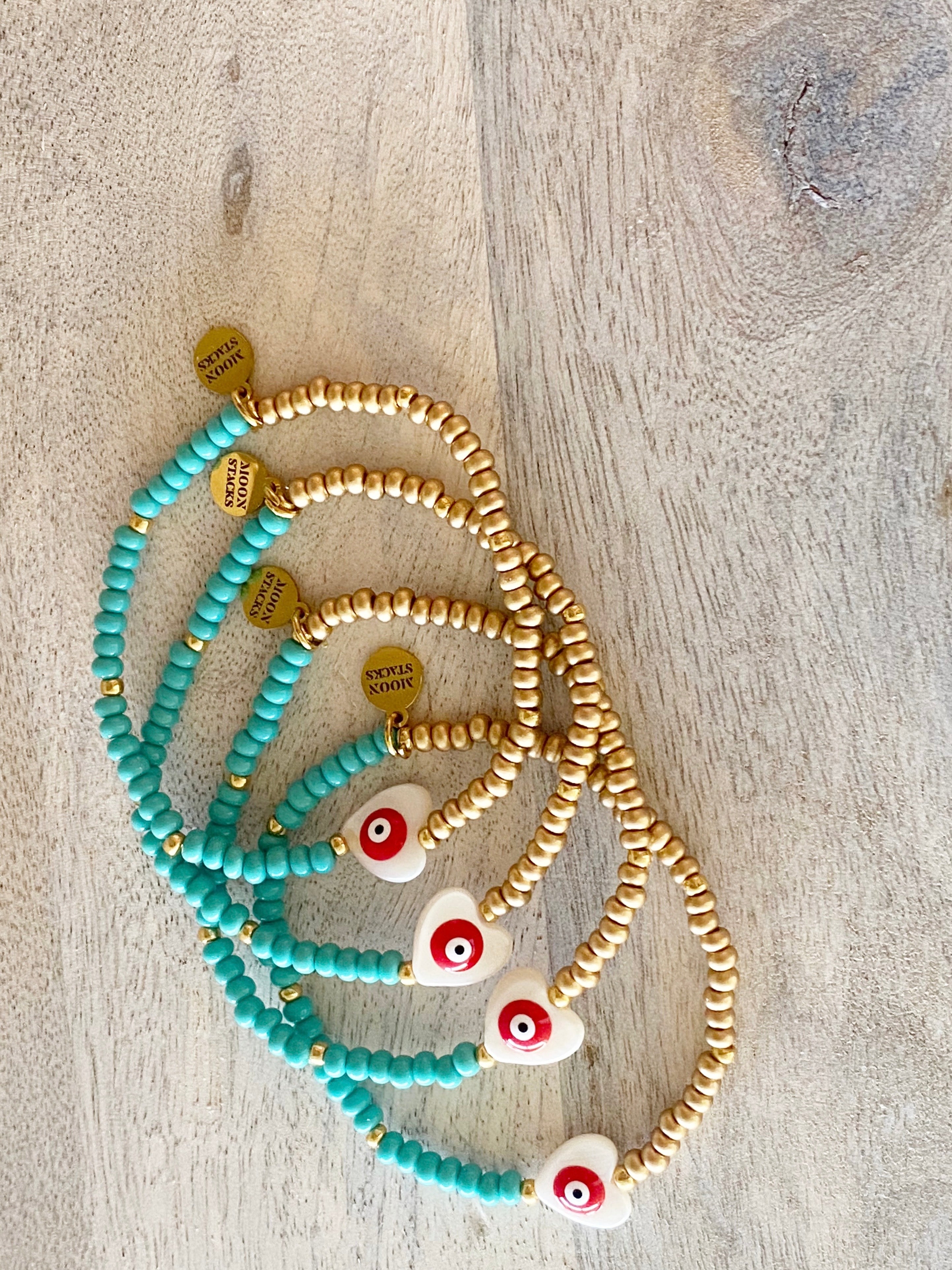 Dainty Evil Eye Protection Bracelet