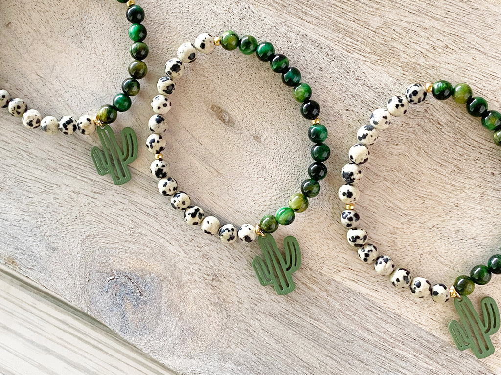Desert Gem Single Beaded Bracelet