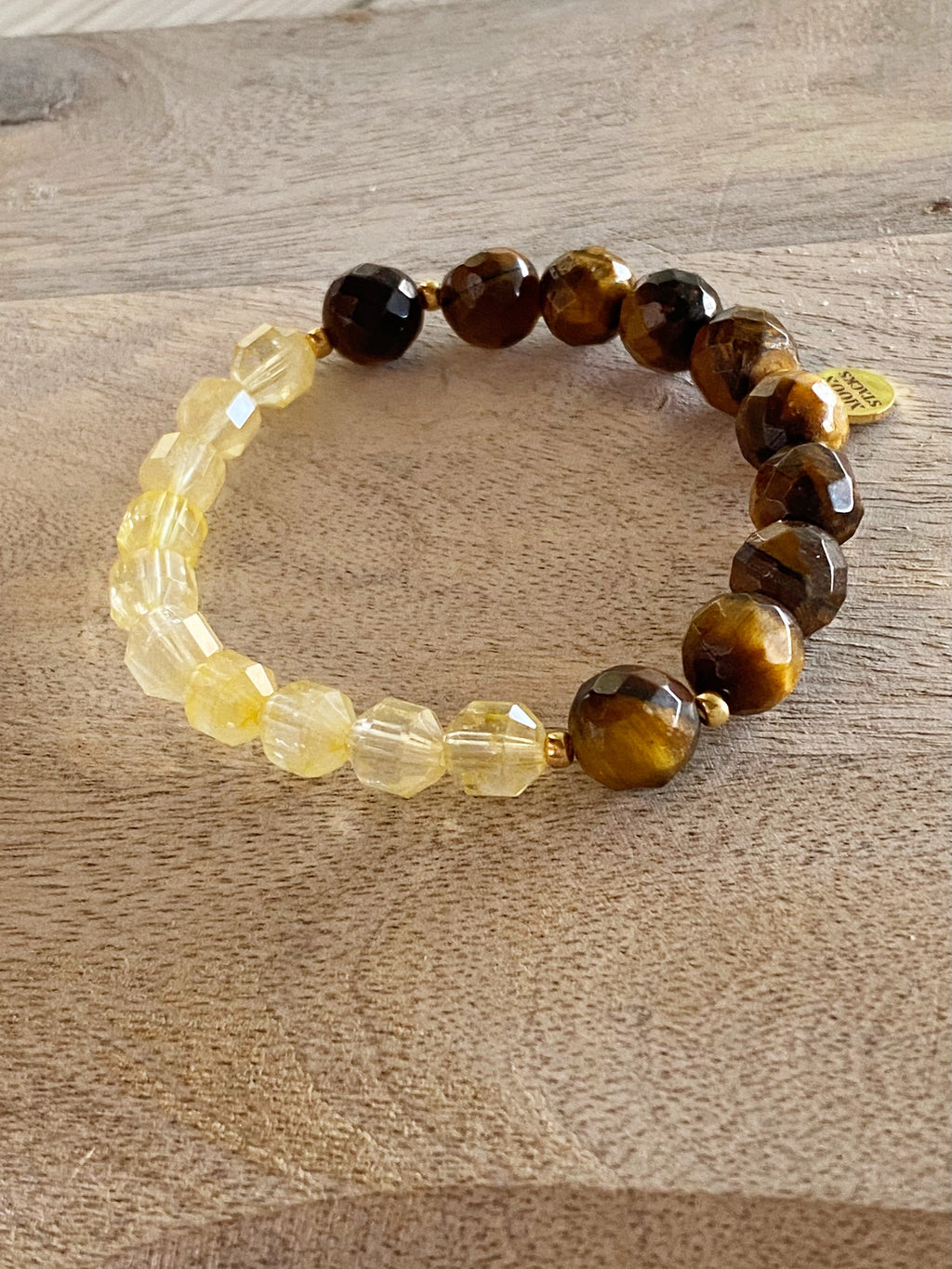 Whiskey Sunset Single Beaded Bracelet