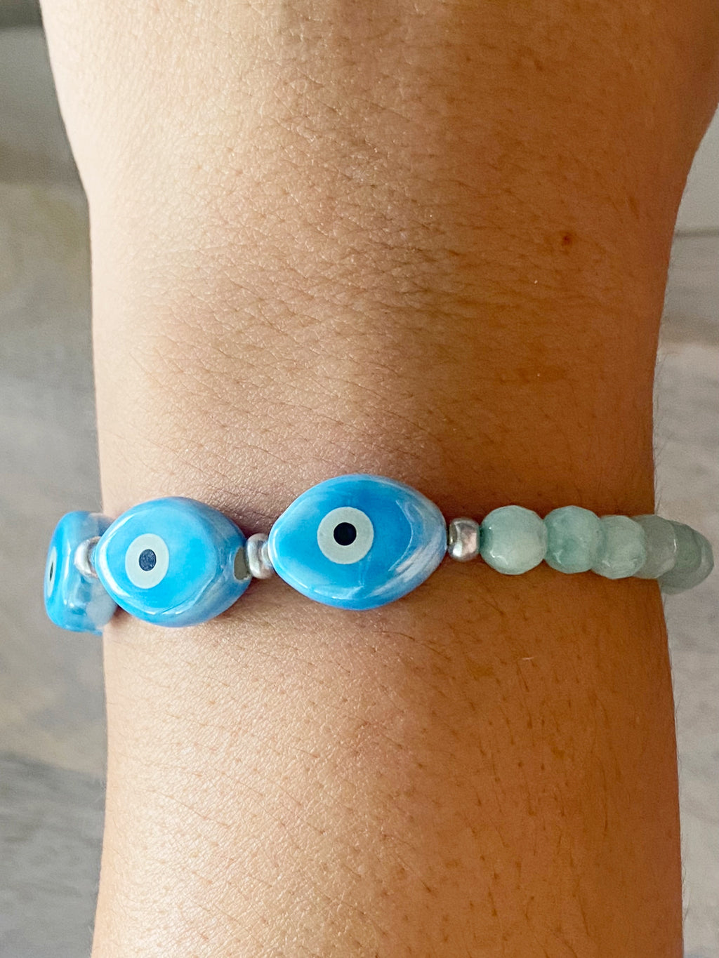 Anika Evil Eye Single Bracelet
