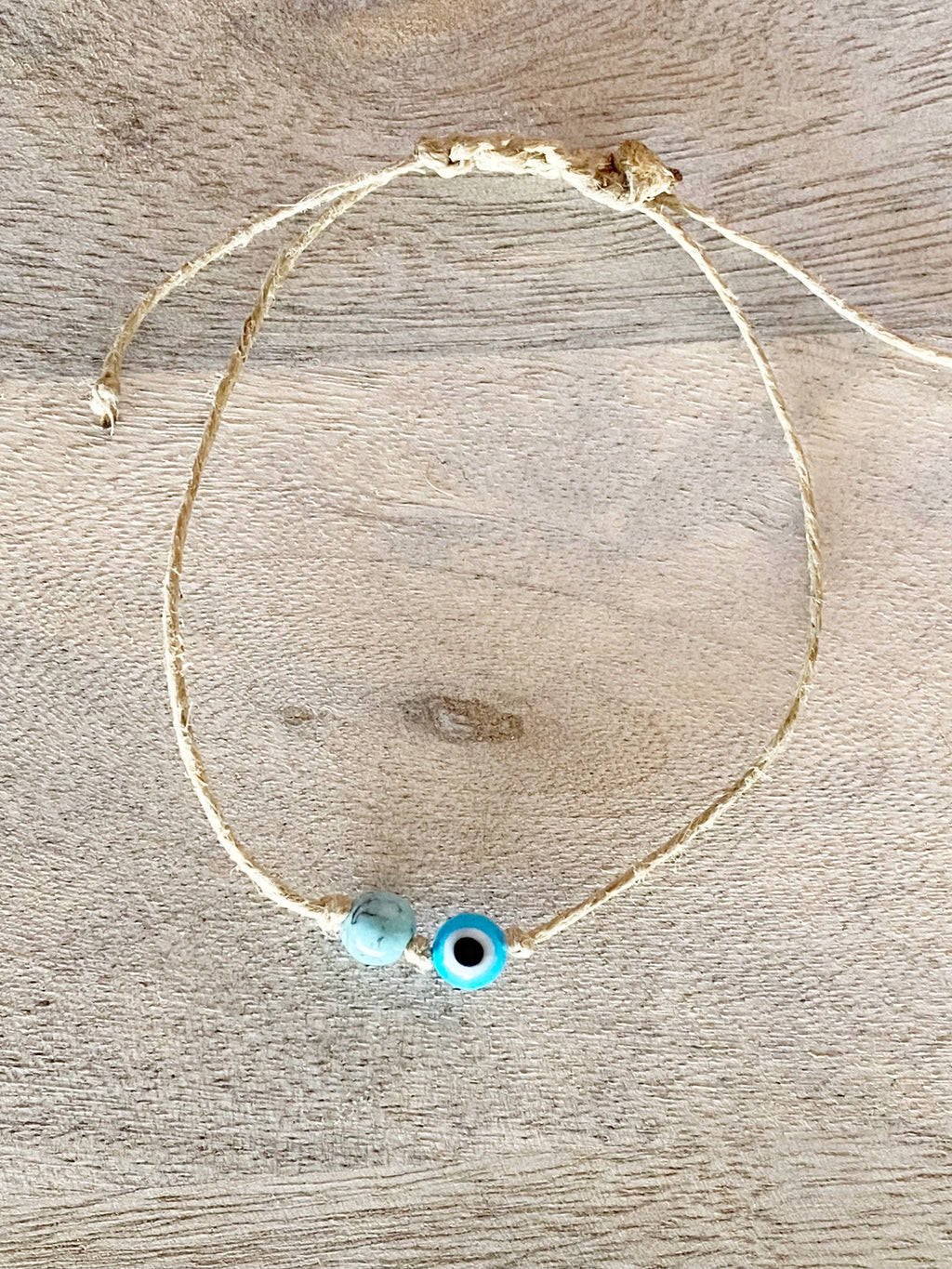 Willow Minimalist String Bracelet-Blue